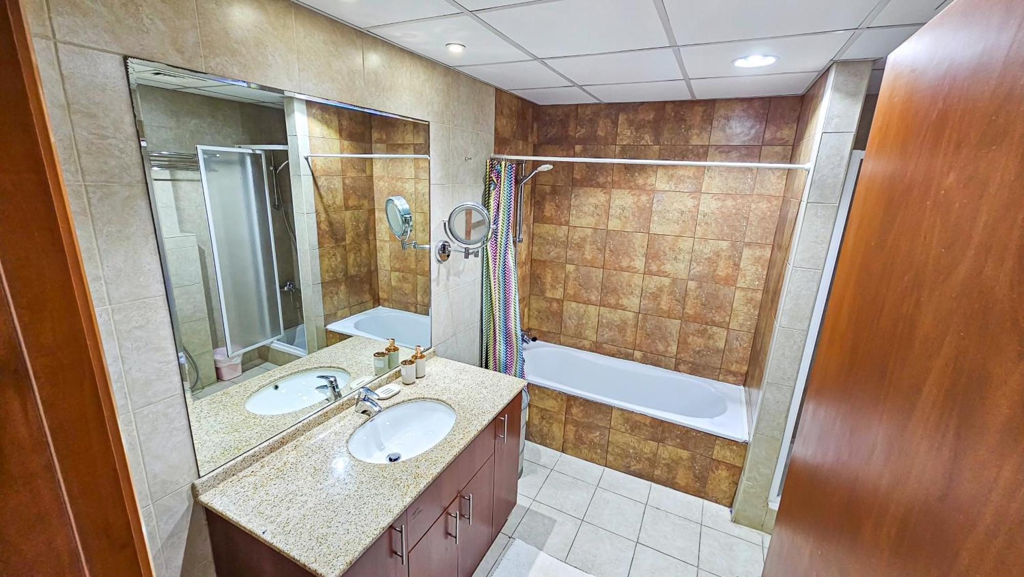 Mag218 Tower, 02 Bedrooms + Halll + Maids With Full Panoramic View In Marsa Apartment *