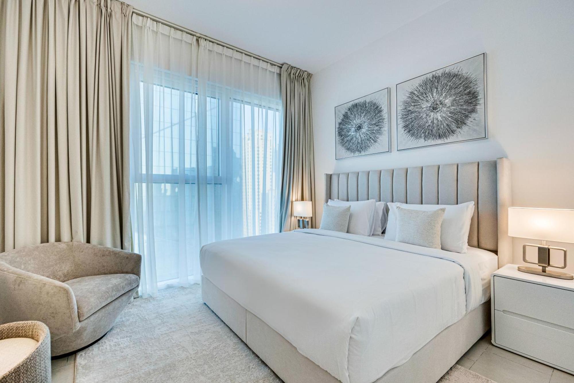 Panoramic Sea View From New 2bd In La Vie Jbr Apartment *