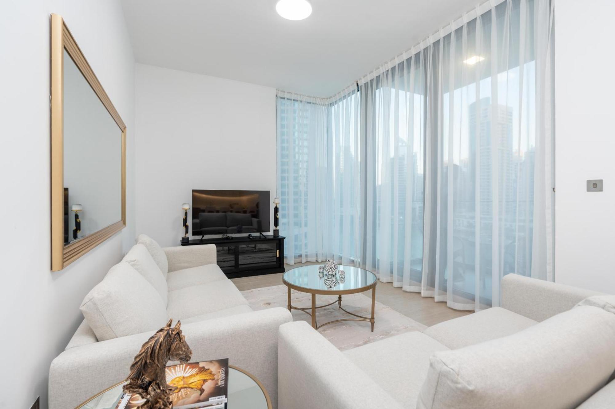 Liv - Luxury 2br - Marina View - Marina Walk Apartment