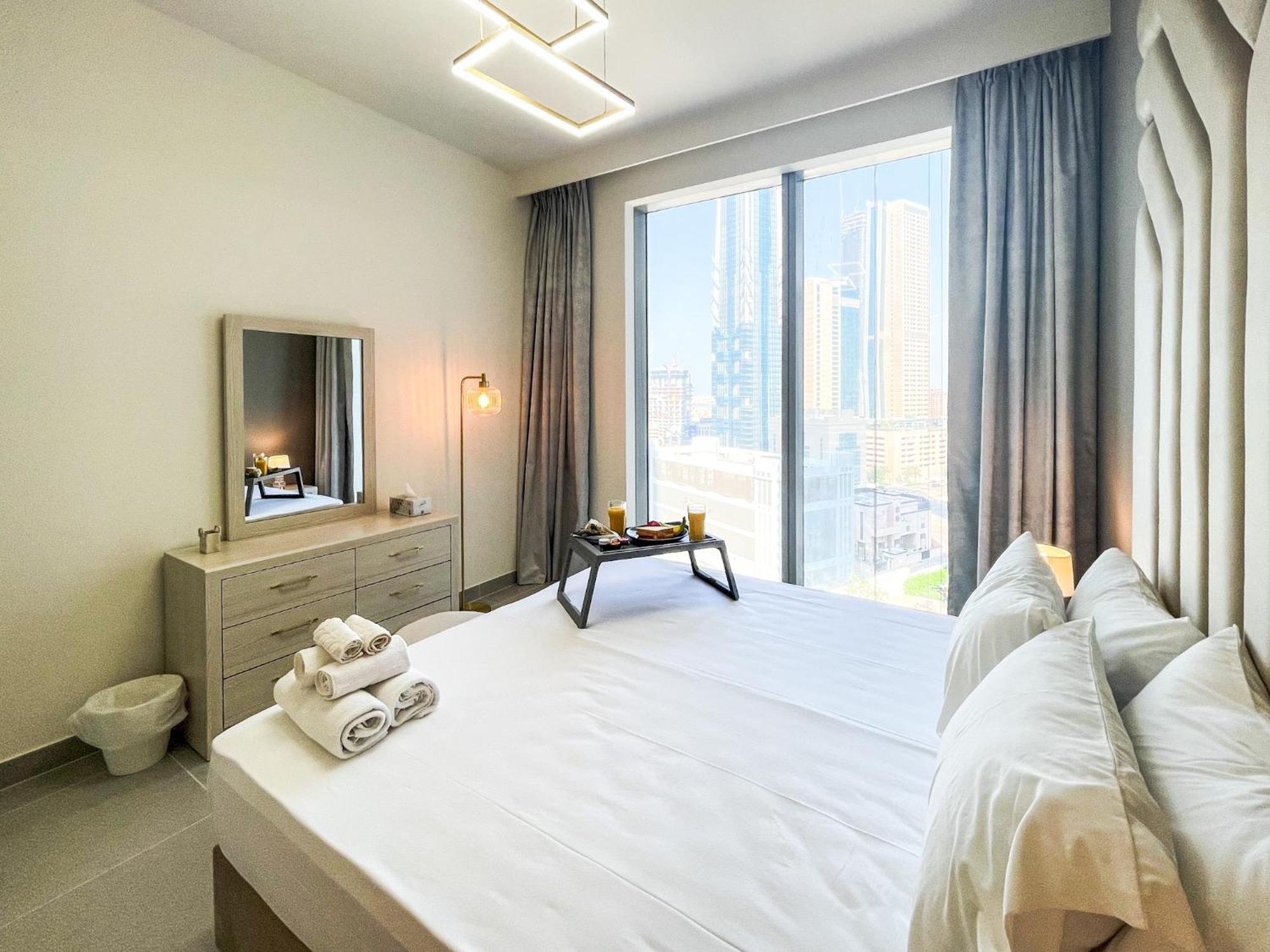 Apartment Cozy With Views Next To Burj Khalifa 166fo1-2