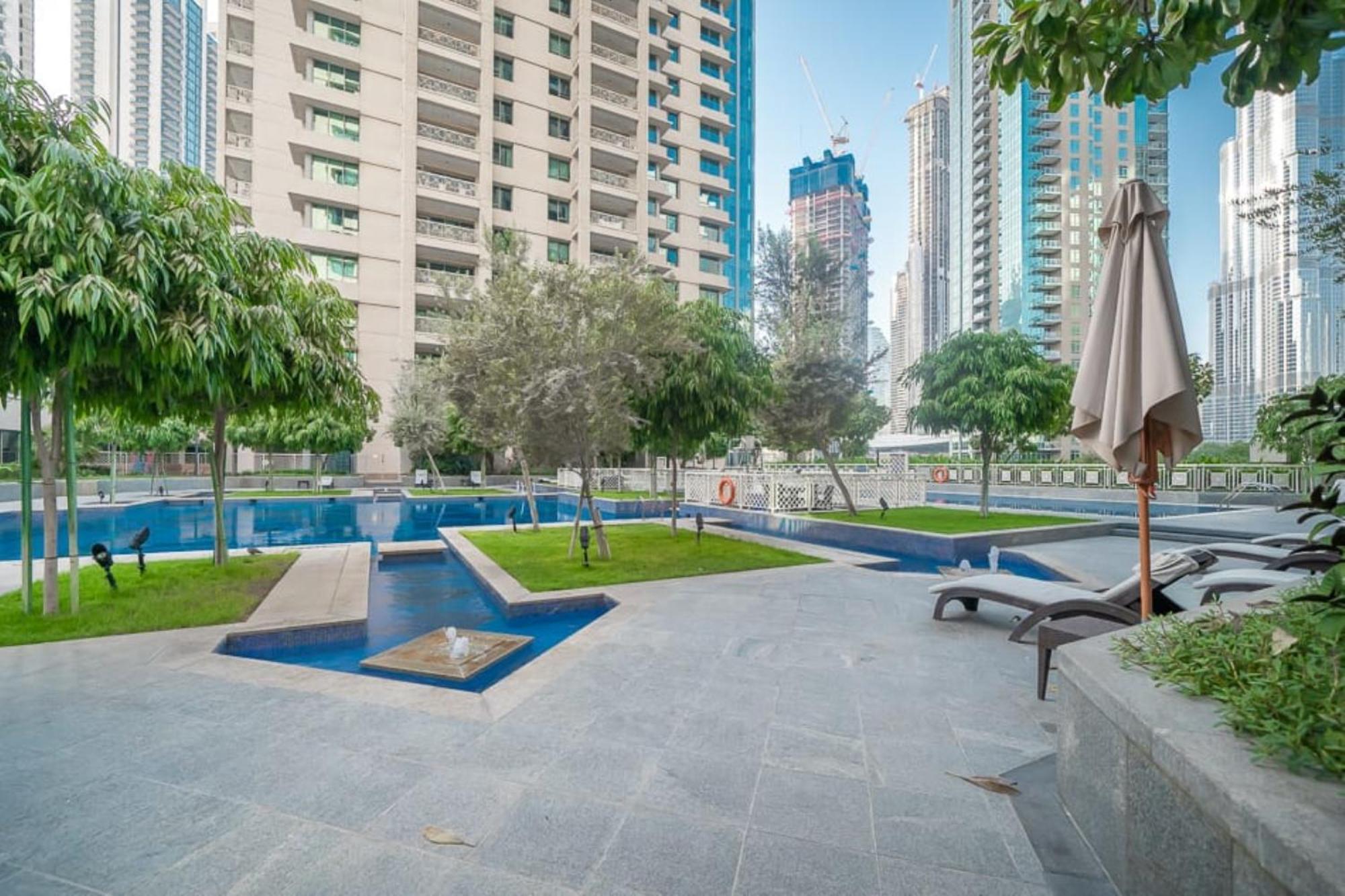 Bellavista - High Floor - 1br - 29 Boulevard - Full Burj Khalifa & Fountain View Apartment