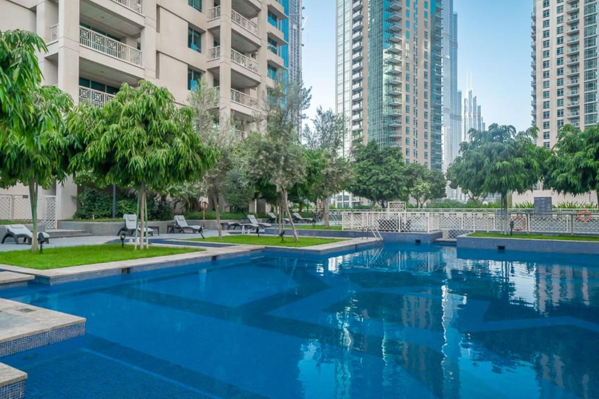 Apartment Bellavista - High Floor - 1br - 29 Boulevard - Full Burj Khalifa & Fountain View