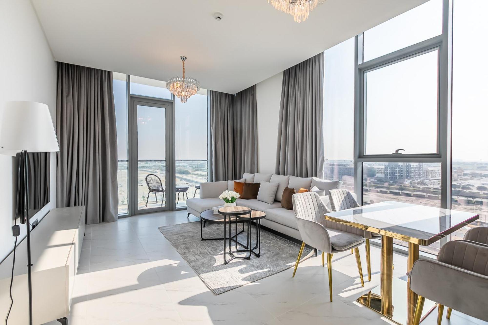 Lagoon View I Burj Khalifa View I District One Apartment *