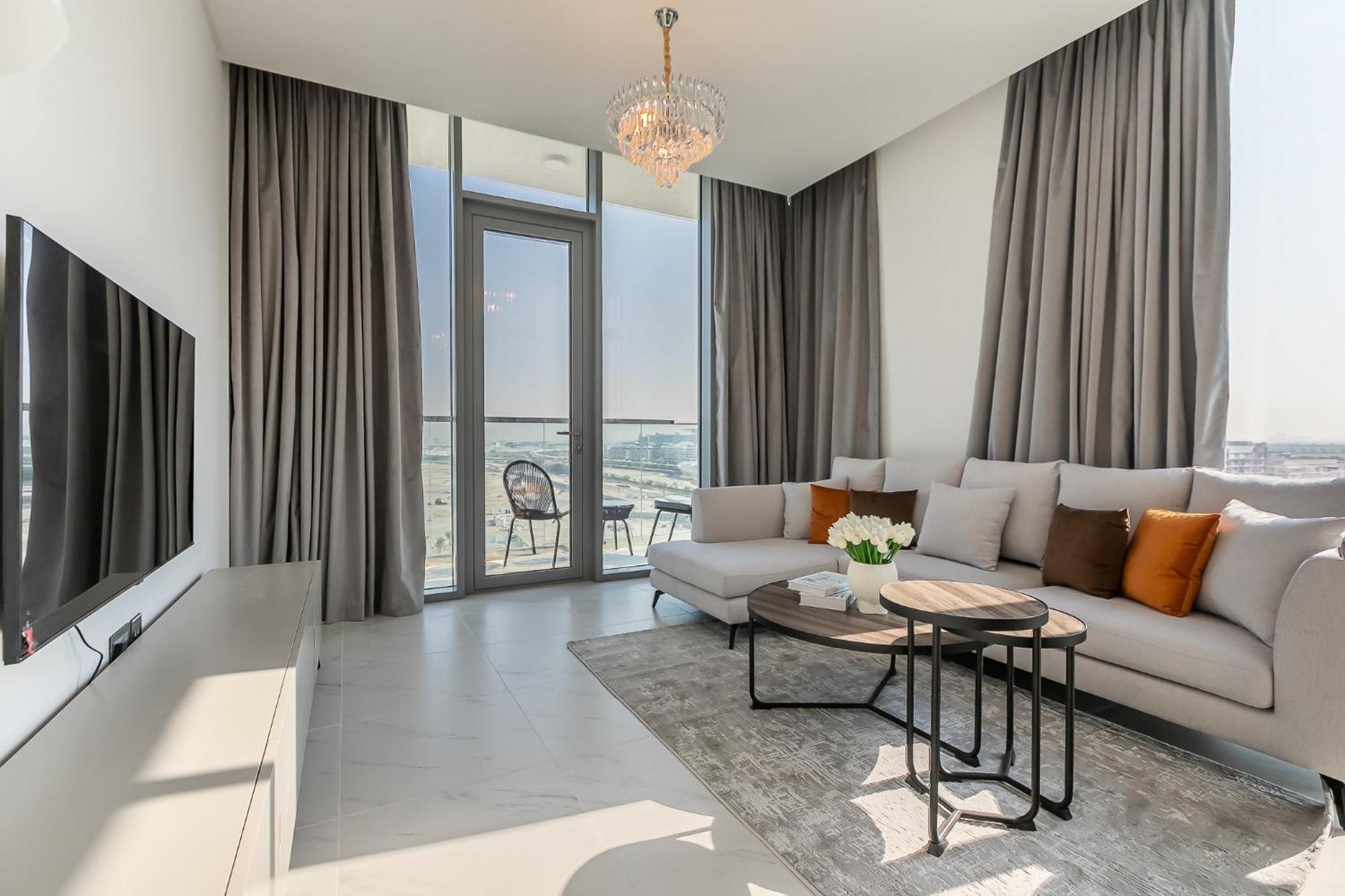 Lagoon View I Burj Khalifa View I District One Apartment
