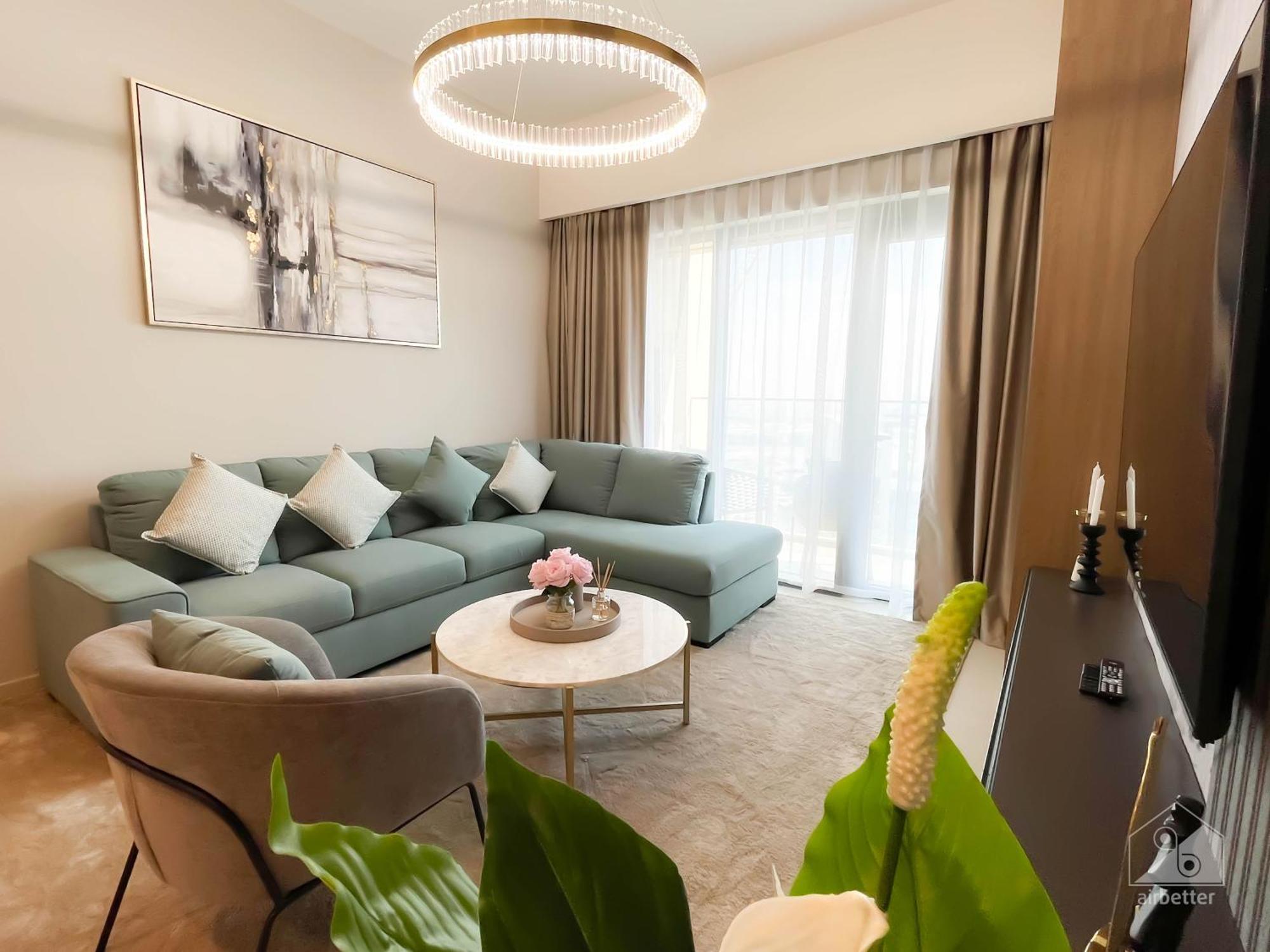 Burj Royale Luxury 1b Balcony & View Downtown *