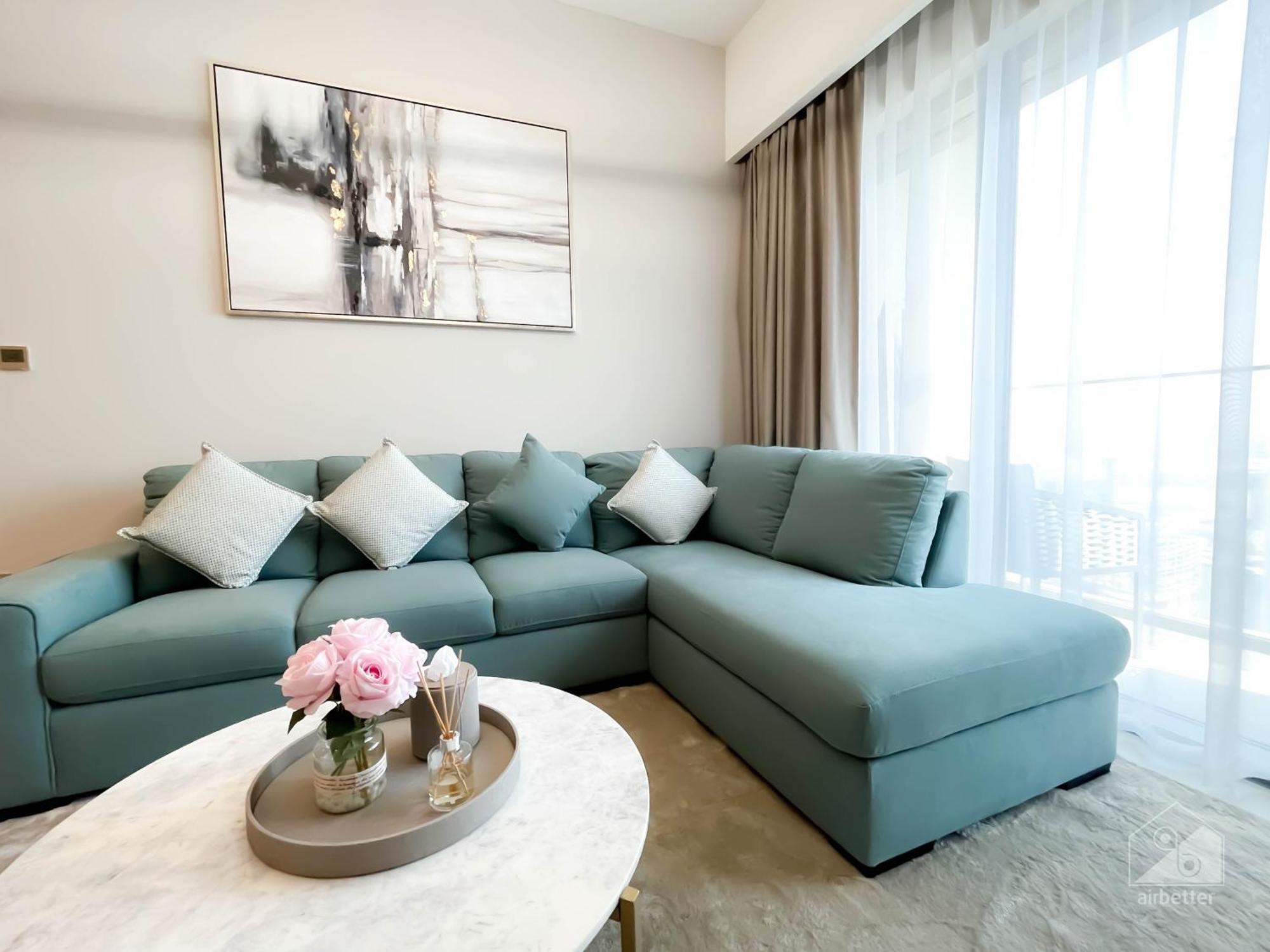 Burj Royale Luxury 1b Balcony & View Downtown *