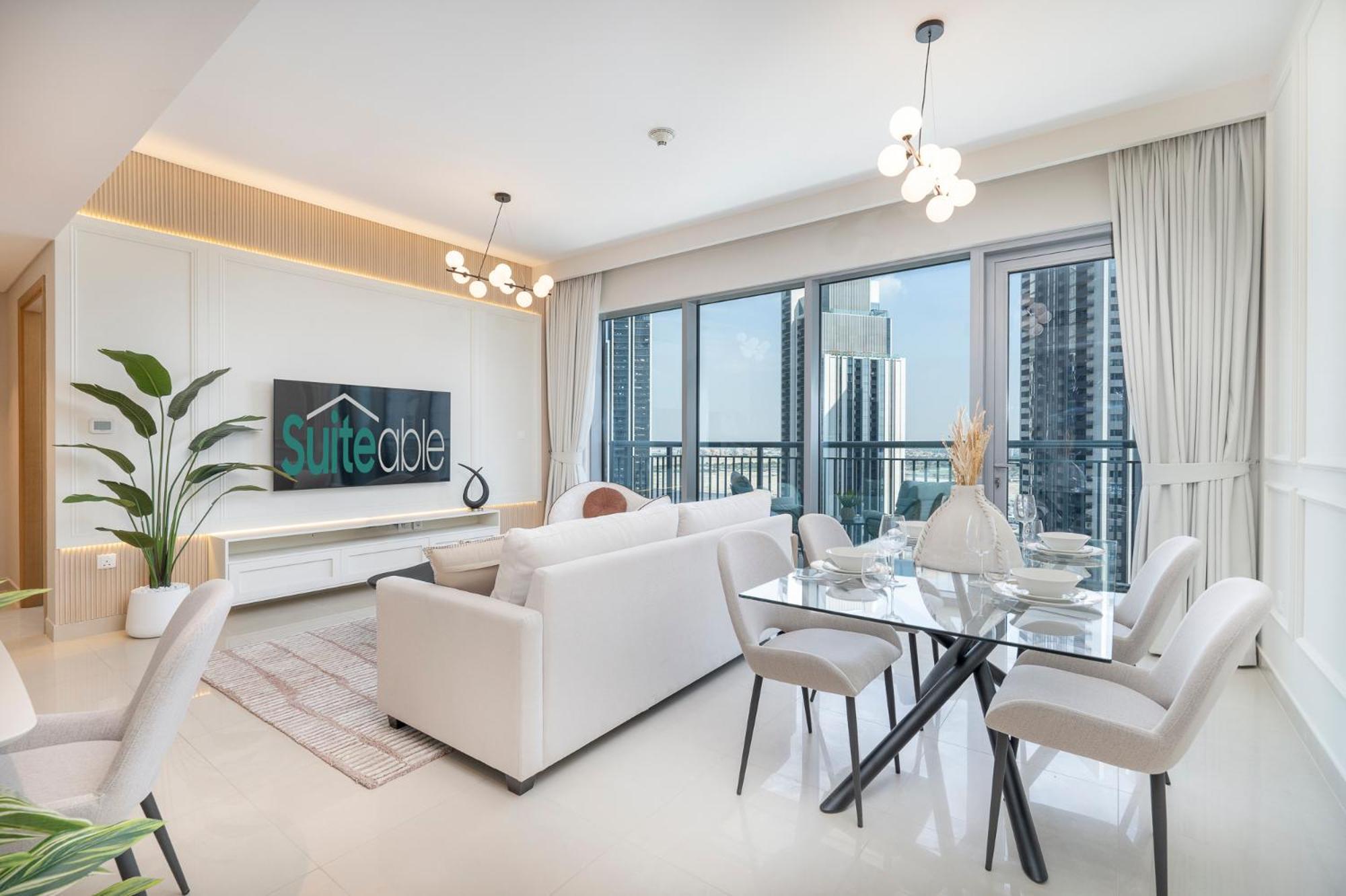 Apartment Elegant In Creek Harbour Dubai