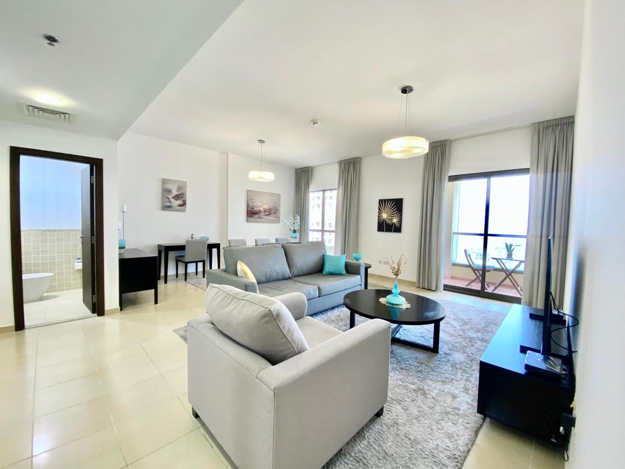Jbr Full Sea View 2 Bedroom High Floor