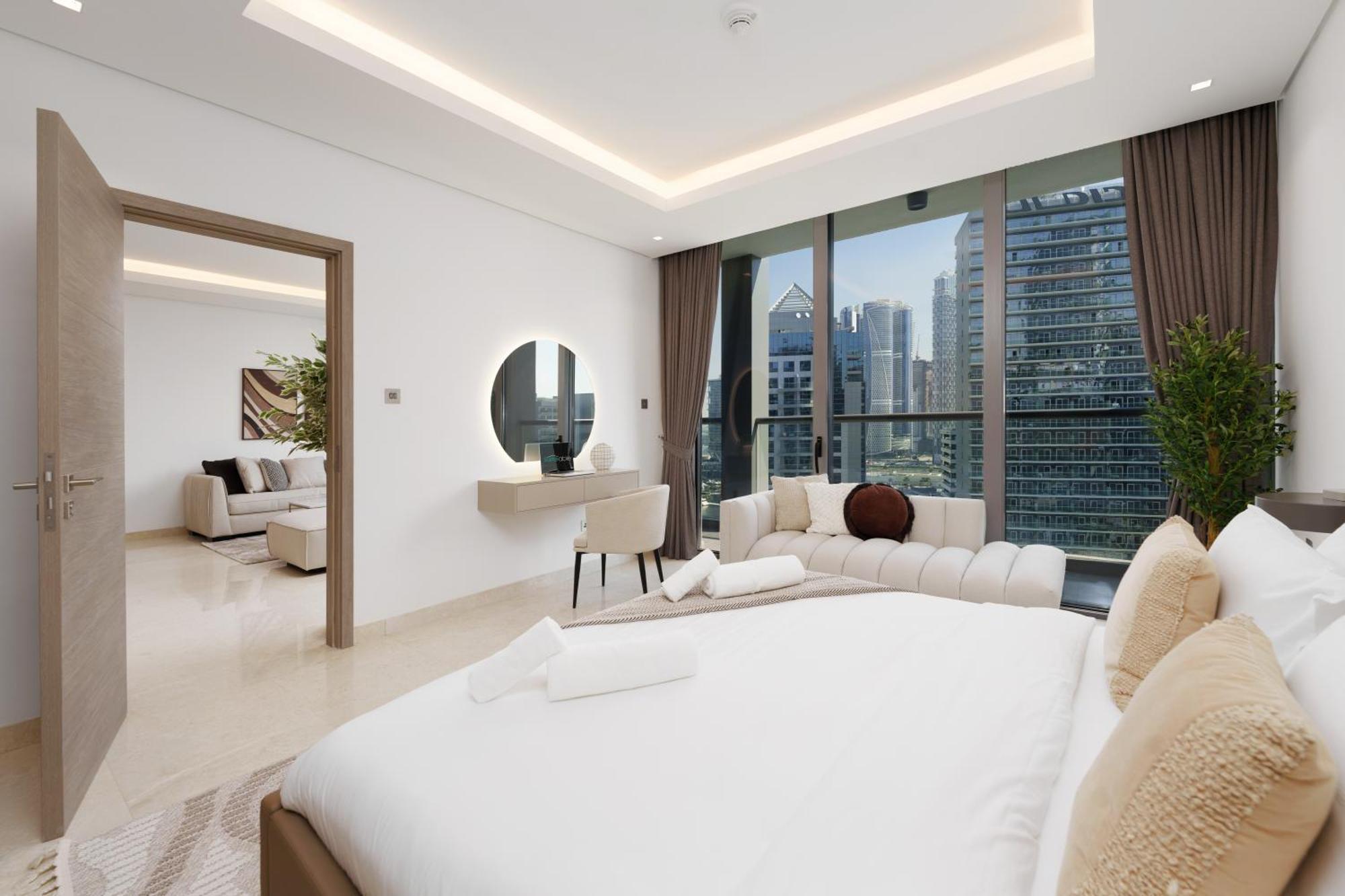 Apartment Business Bay Exquisite Living Experience-suiteable *