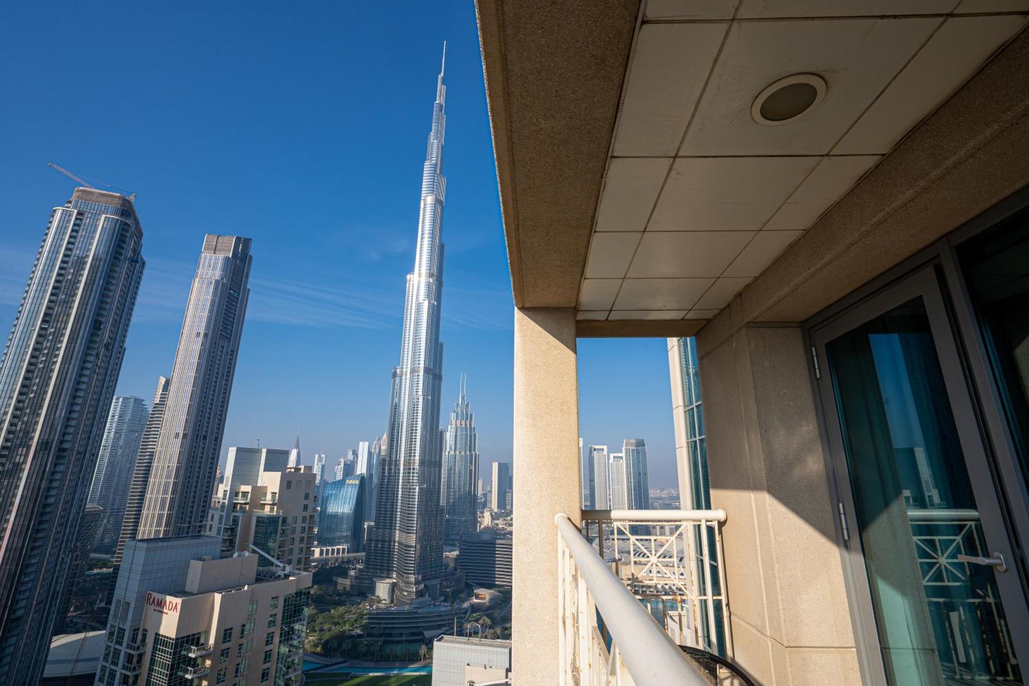 Apartment Bellavista - High Floor - 1br - 29 Boulevard - Full Burj Khalifa & Fountain View Dubai