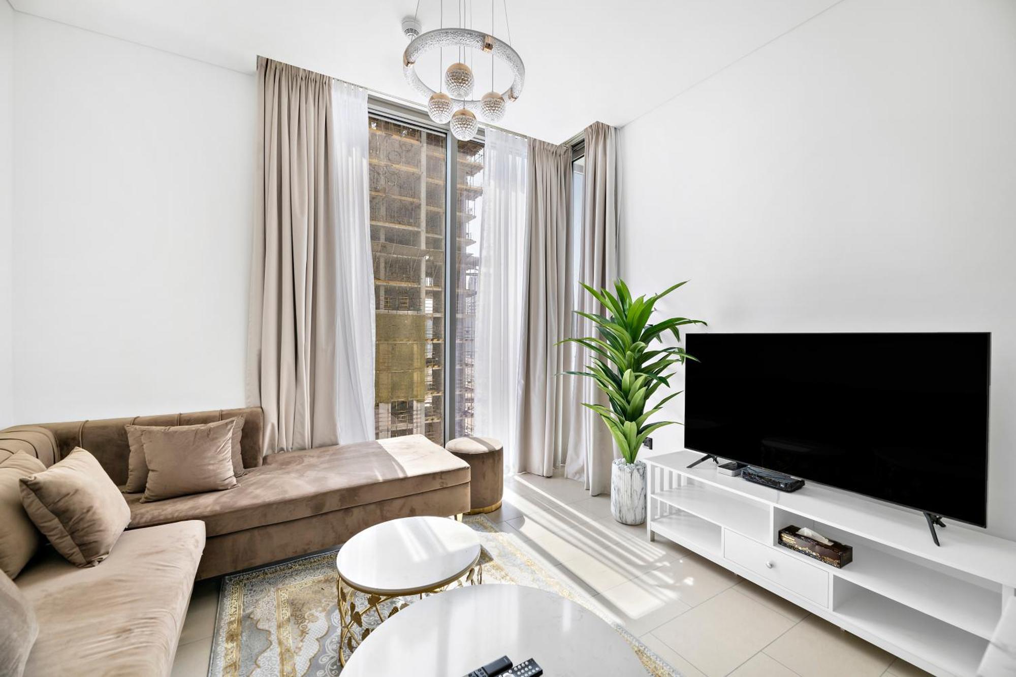 Apartment Aliving Luxury 1br Sobha Creek Vista Reserve Burj Khalifa View Dubai