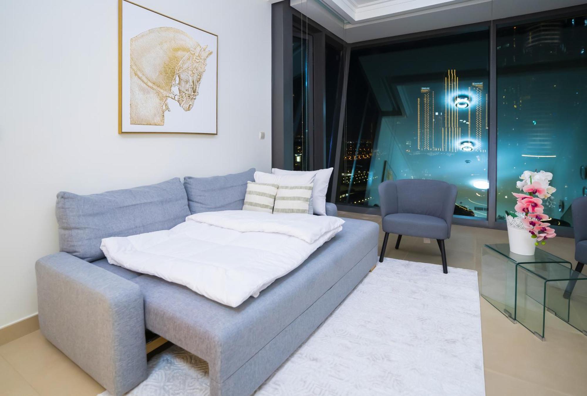 Vacay Lettings - Stunning Burj Khalifa Fountain View Near Mall Apartment *
