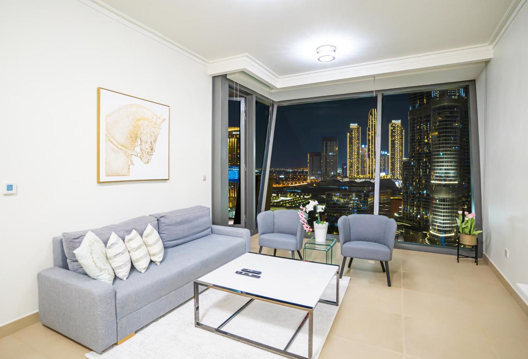 Vacay Lettings - Stunning Burj Khalifa Fountain View Near Mall *