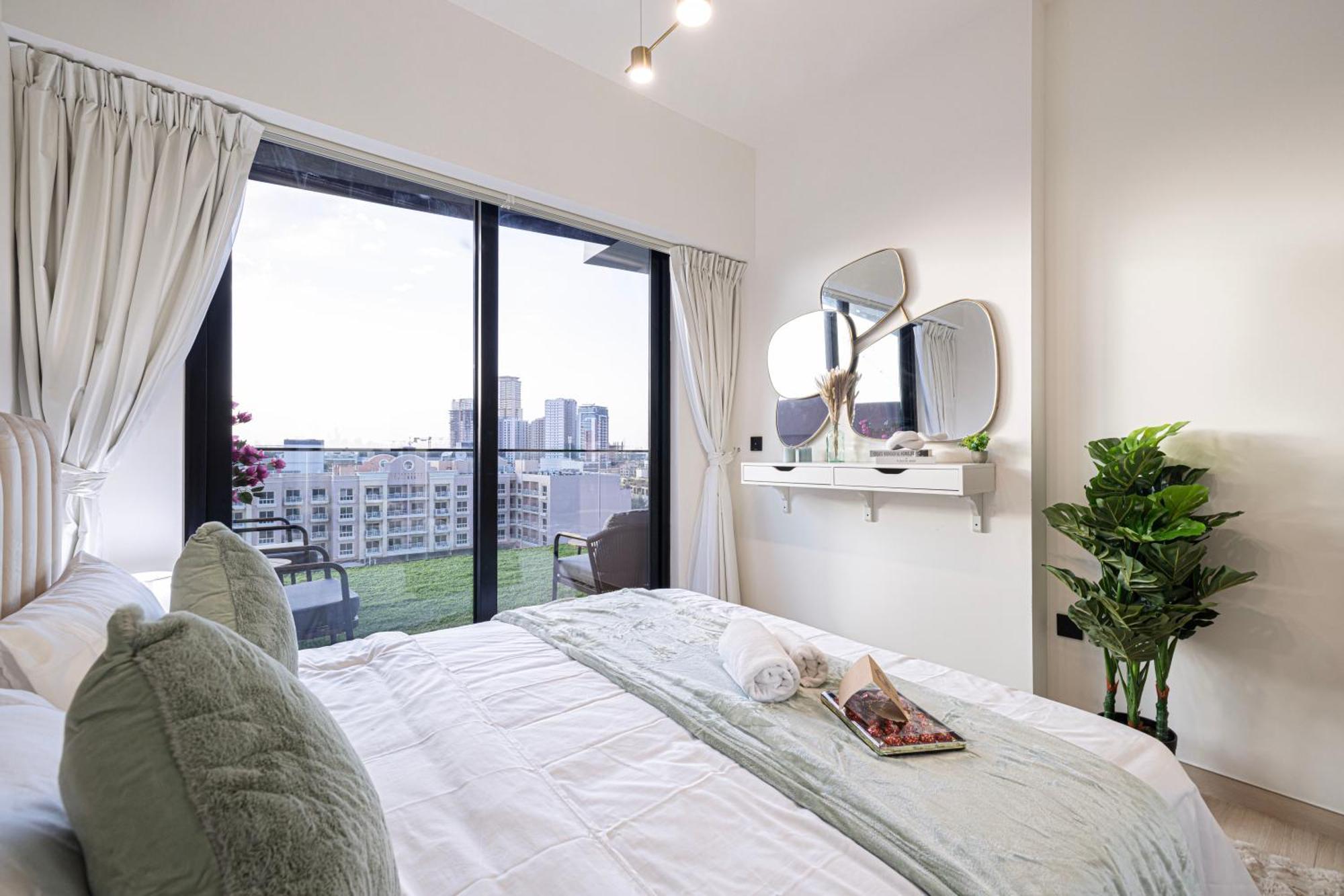 Spacious Balcony, 1br, Pool, Full Kitchen At Jvc Apartment Dubai