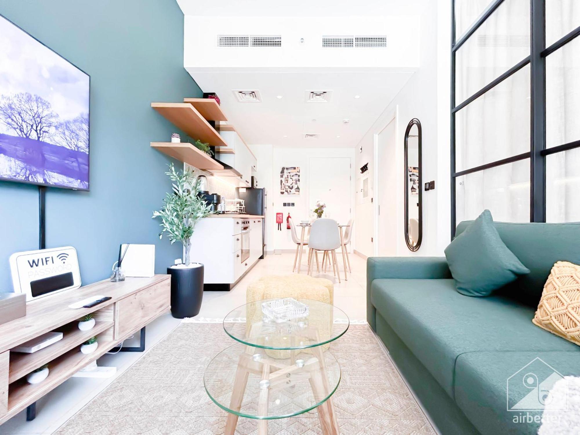 Apartment Gorgeous 1b With Balcony In Socio In Hills Dubai