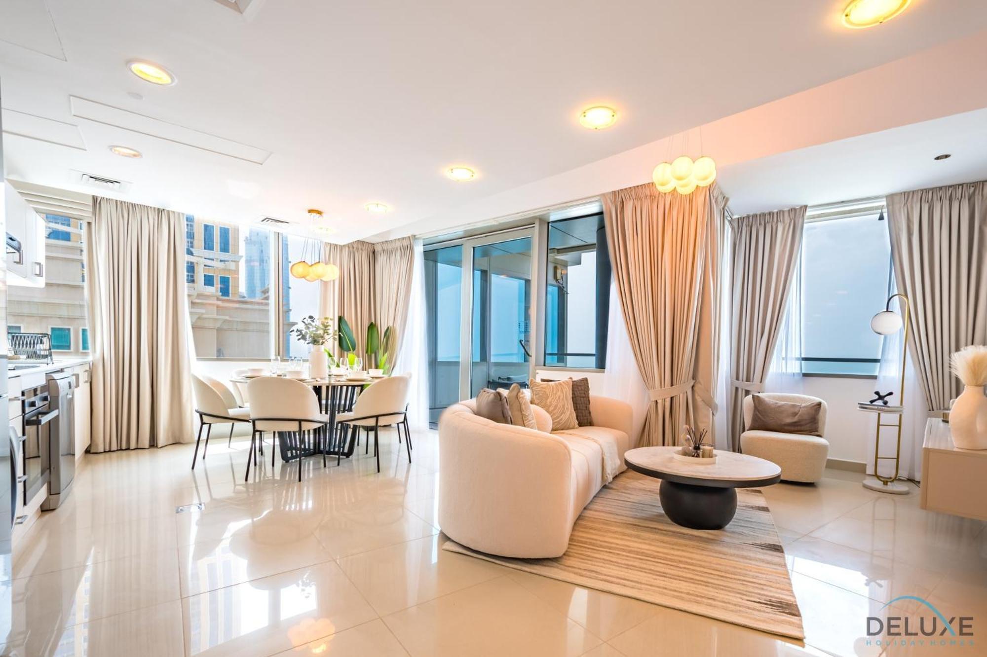 Luxury 3br In Ocean Heights, Marina By Deluxe Homes * Dubai