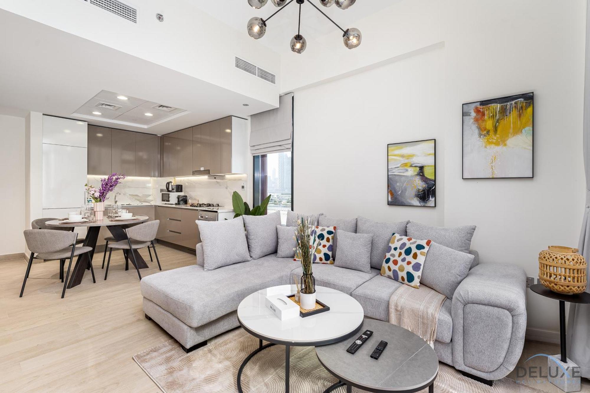 Apartment Comfy 1br In Azizi Riviera 8, Al Merkadh By Deluxe Homes Dubai