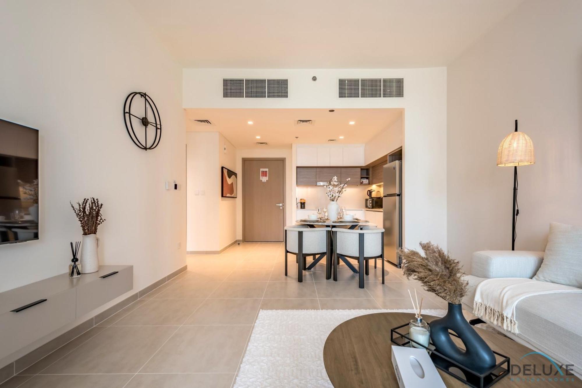 Beautiful 1br In Creek Edge Tower 2, Creek Harbor By Deluxe Homes * Dubai