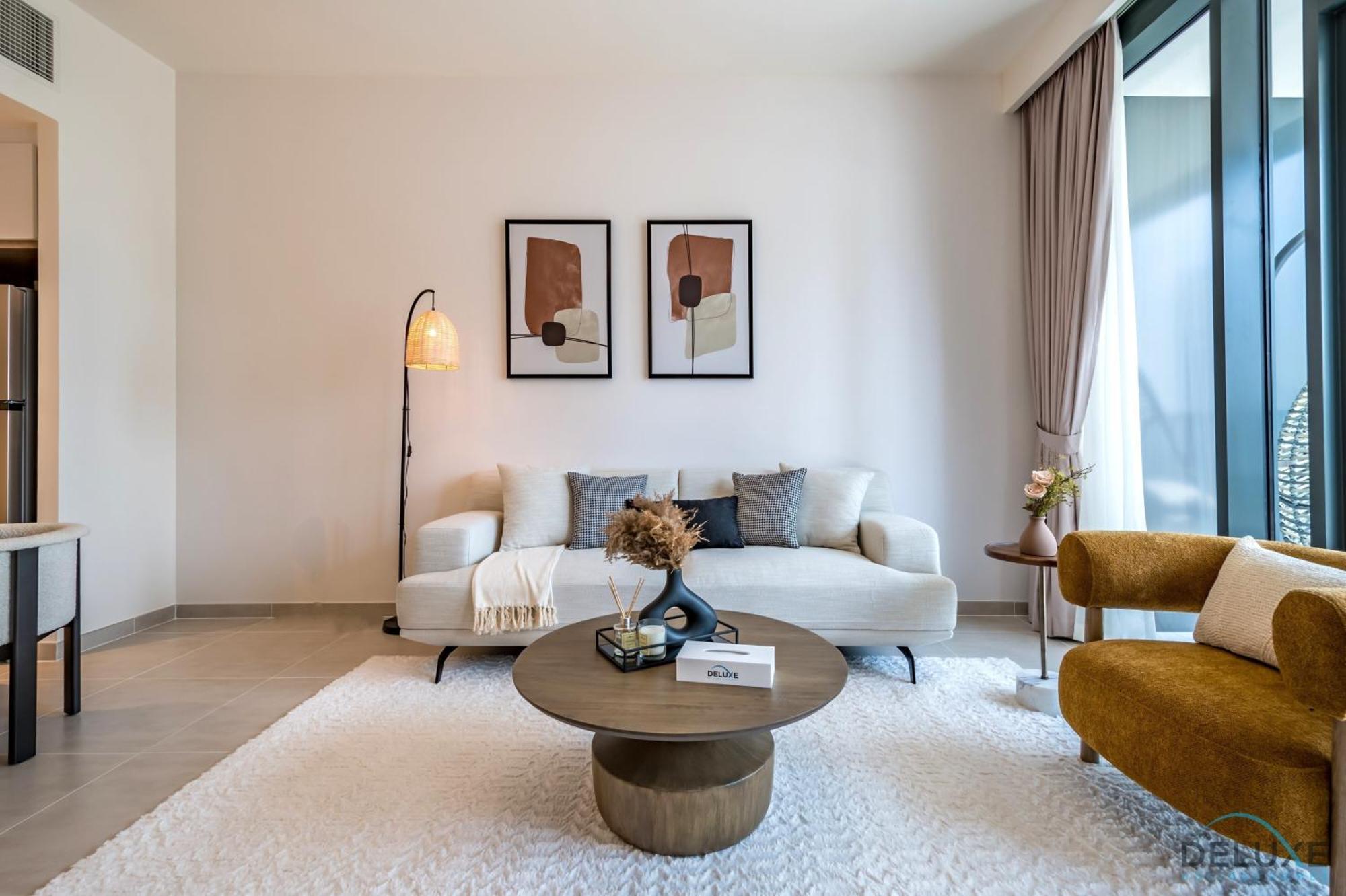 Beautiful 1br In Creek Edge Tower 2, Creek Harbor By Deluxe Homes Dubai