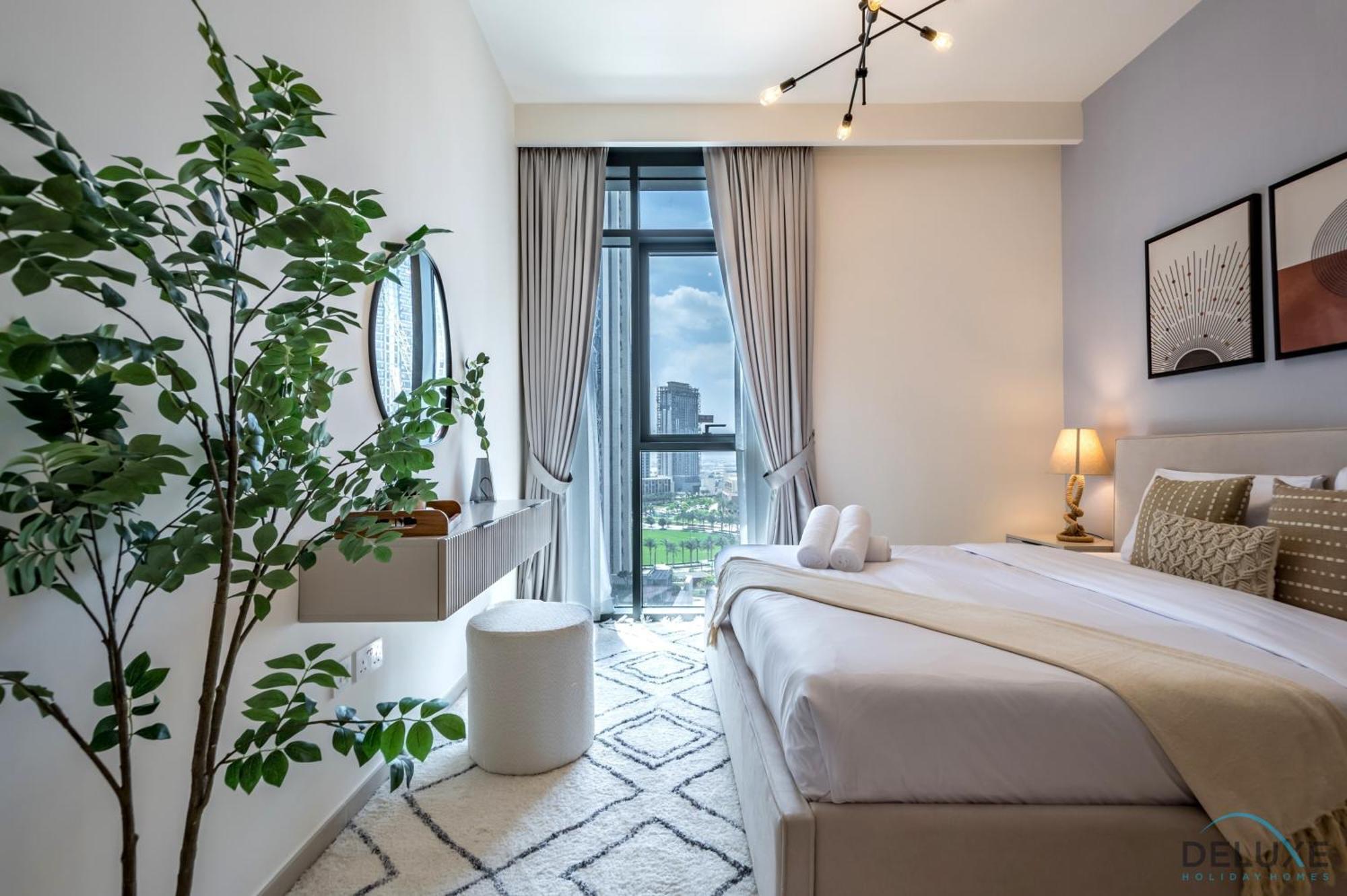Beautiful 1br In Creek Edge Tower 2, Creek Harbor By Deluxe Homes * Dubai