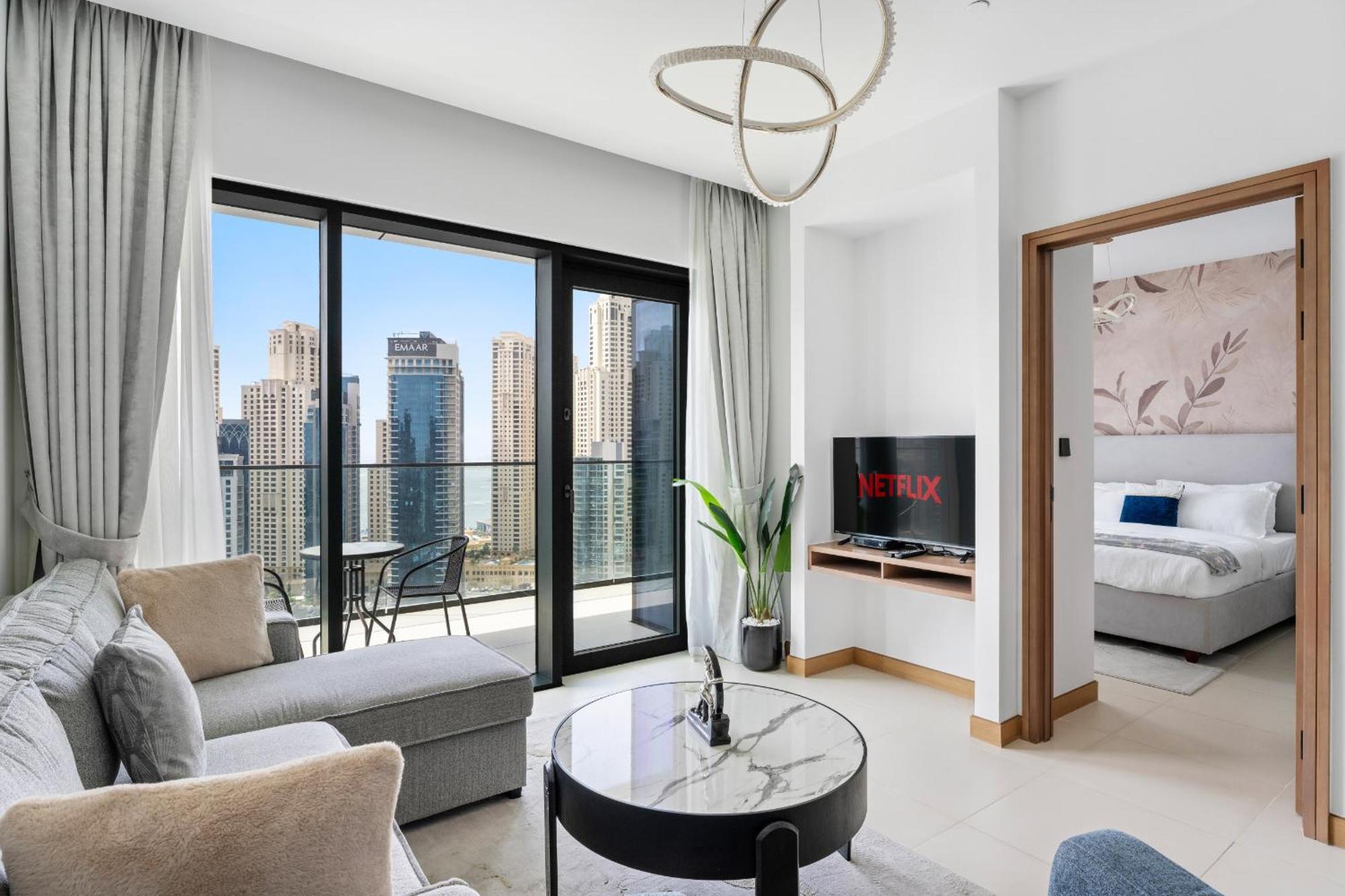 Apartment Vayk - Chic 1-bedroom In Vida Marina Dubai