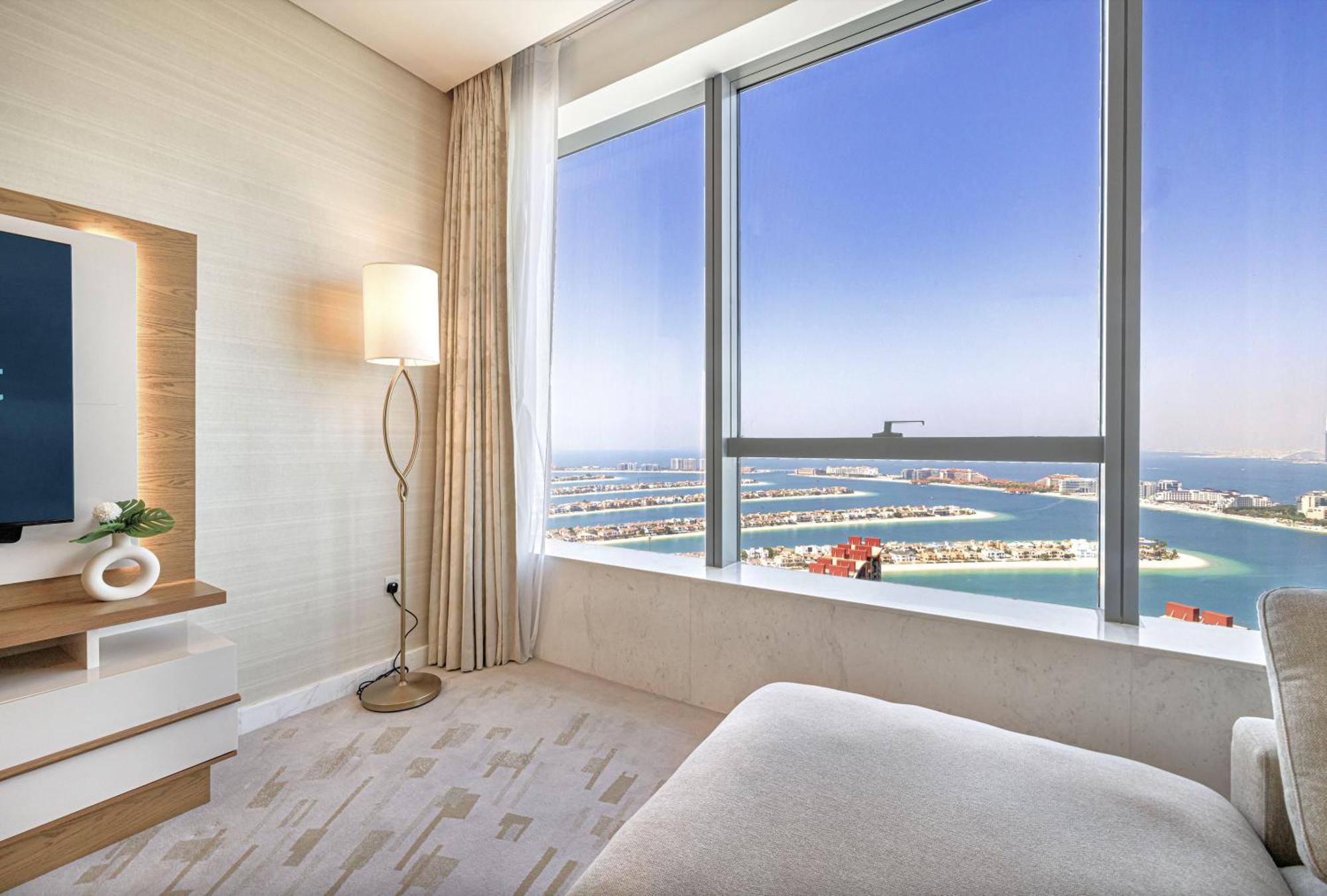 Apartment Elegant 1br In Palm Tower, Nakheel Mall, Sea View