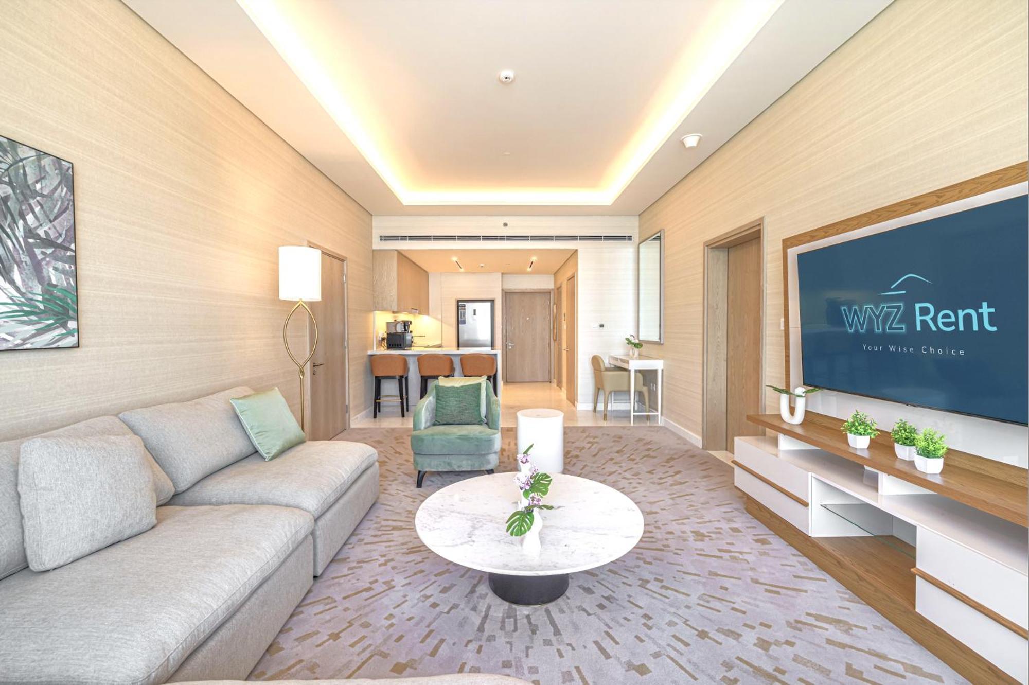 Apartment Elegant 1br In Palm Tower, Nakheel Mall, Sea View *