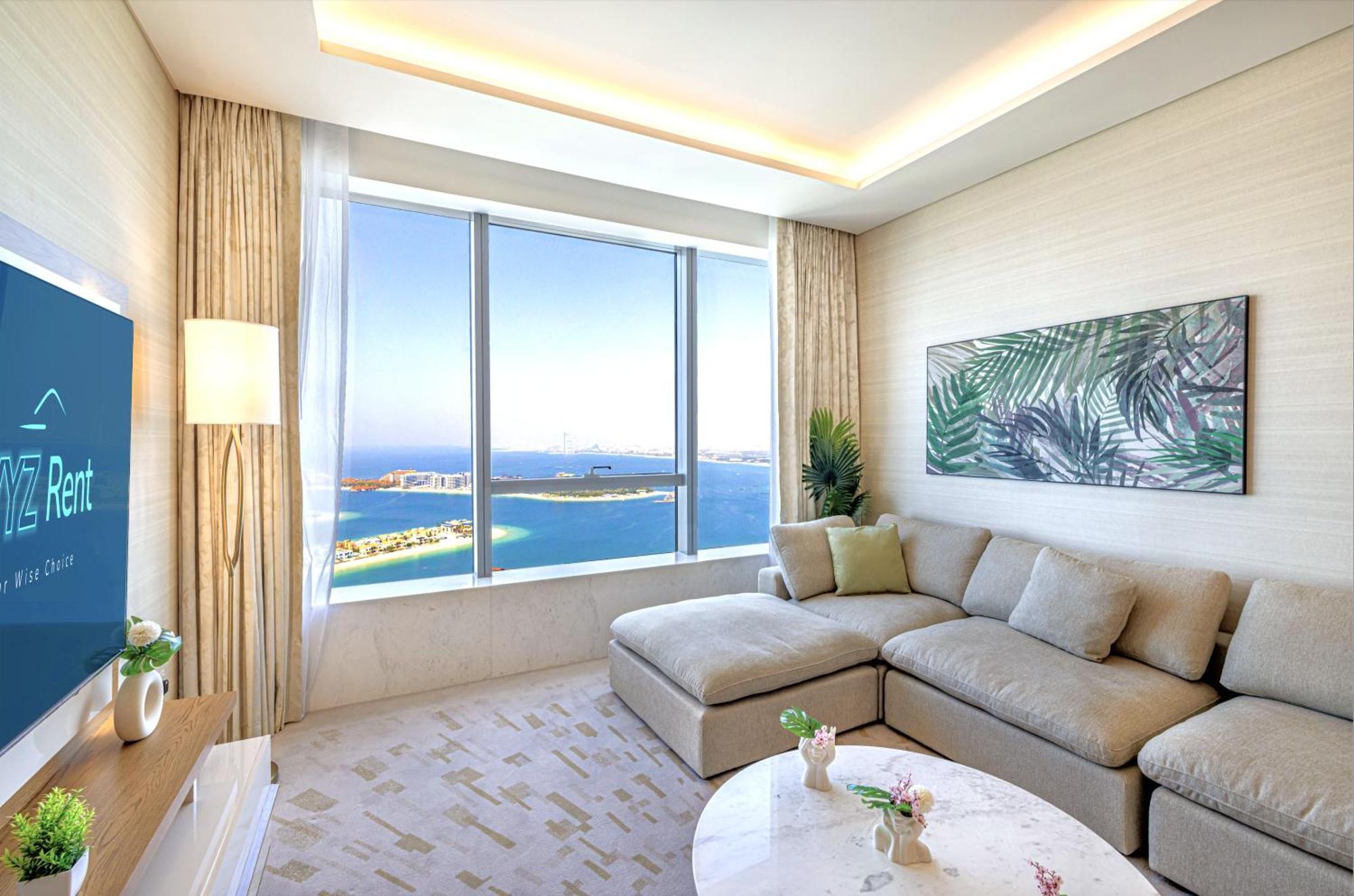 Elegant 1br In Palm Tower, Nakheel Mall, Sea View