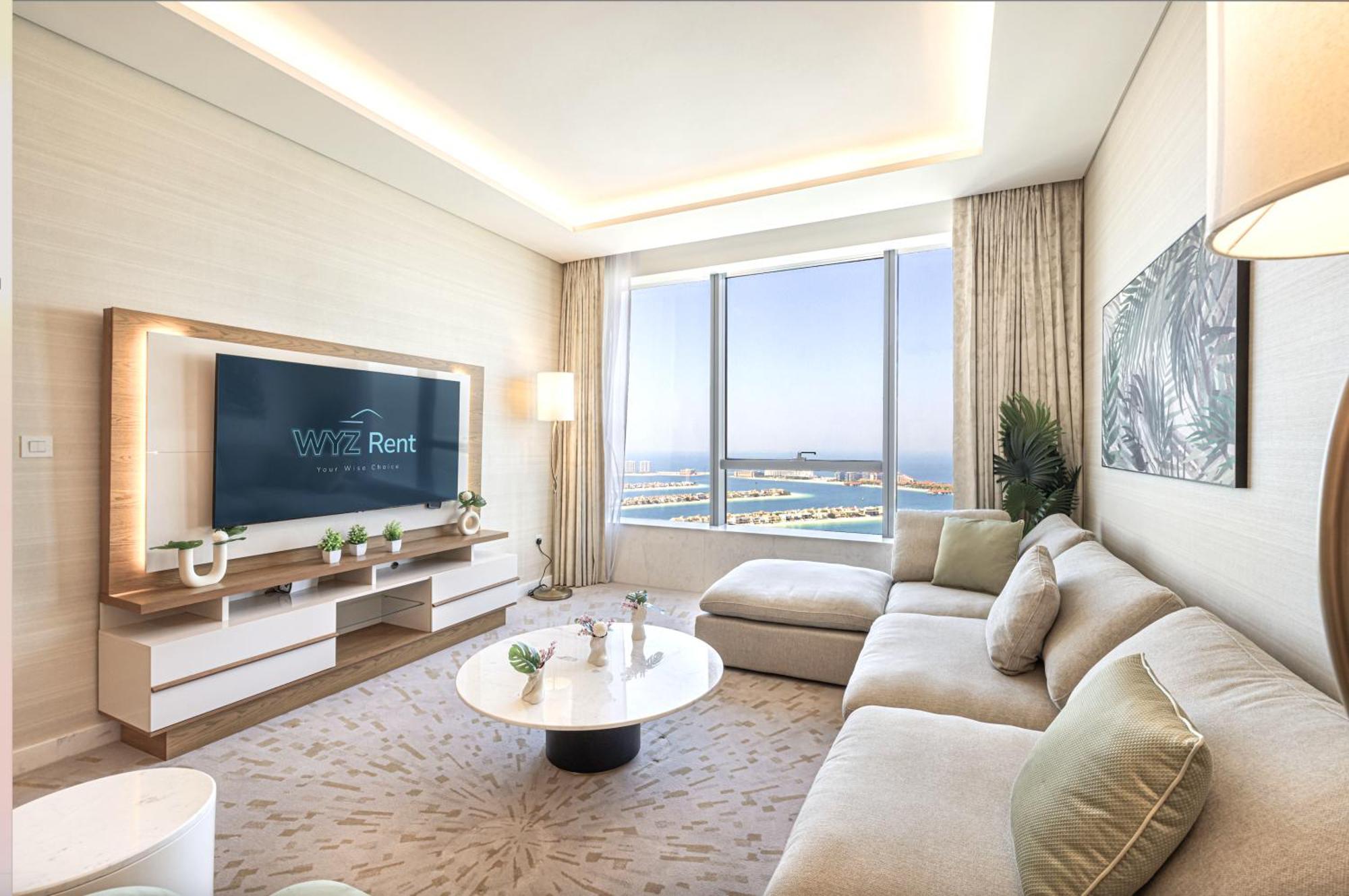 Apartment Elegant 1br In Palm Tower, Nakheel Mall, Sea View *