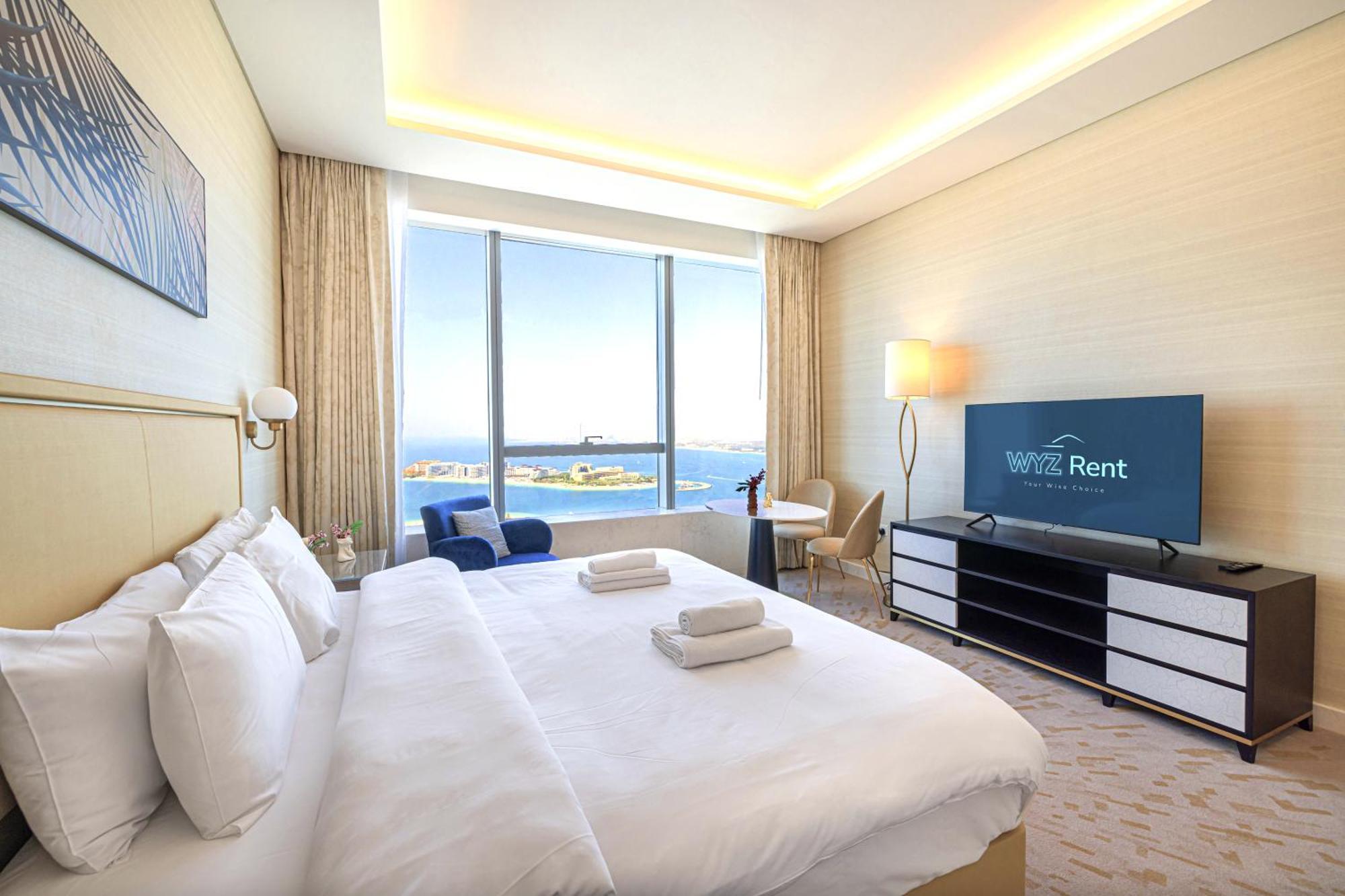 Apartment Elegant 1br In Palm Tower, Nakheel Mall, Sea View