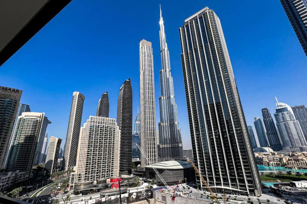 Apartment Elegant 1-bedroom Burj Khalifa View Burj Crown *