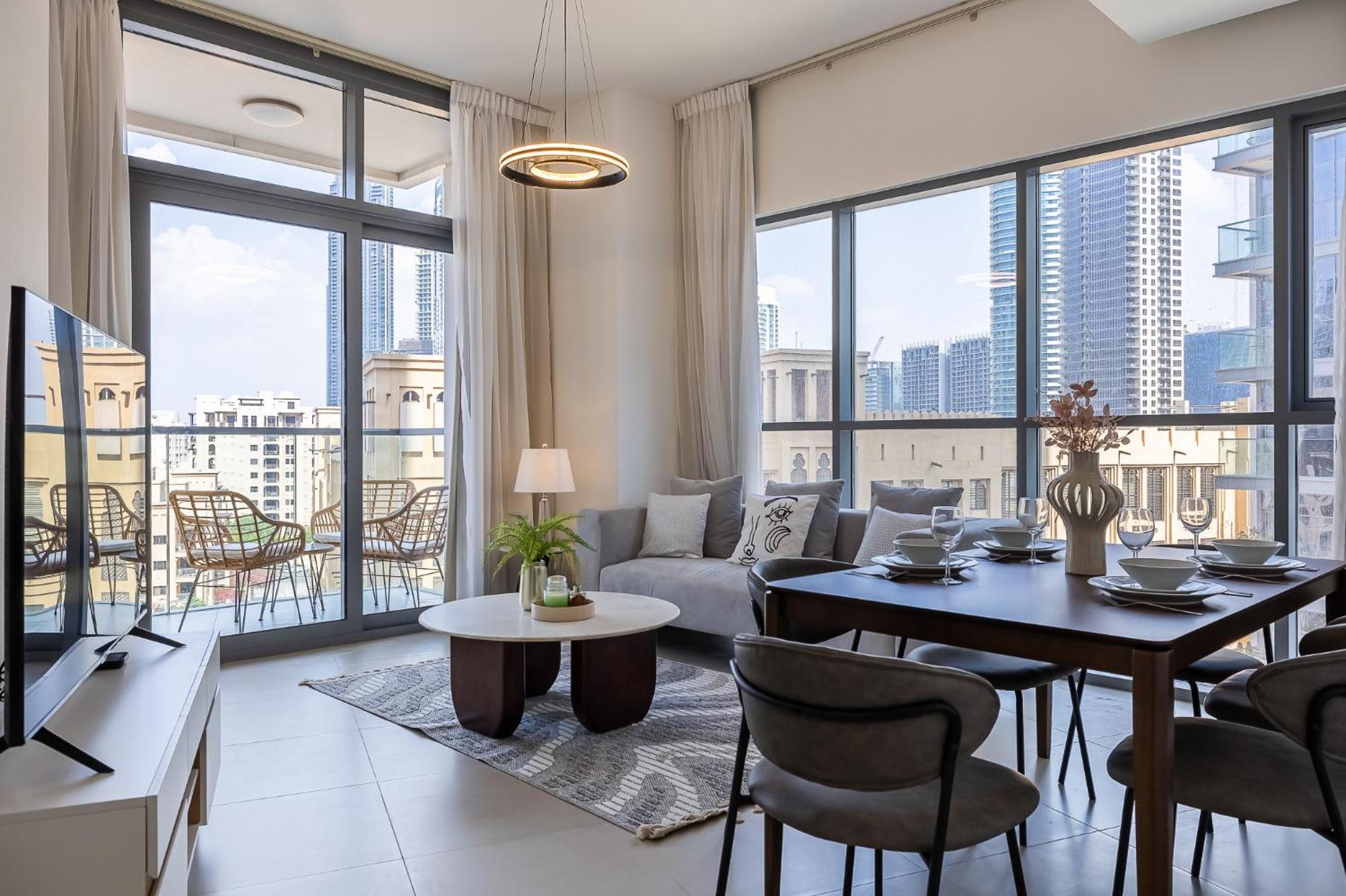 Apartment With Burj Khalifa View I Bellevue Tower