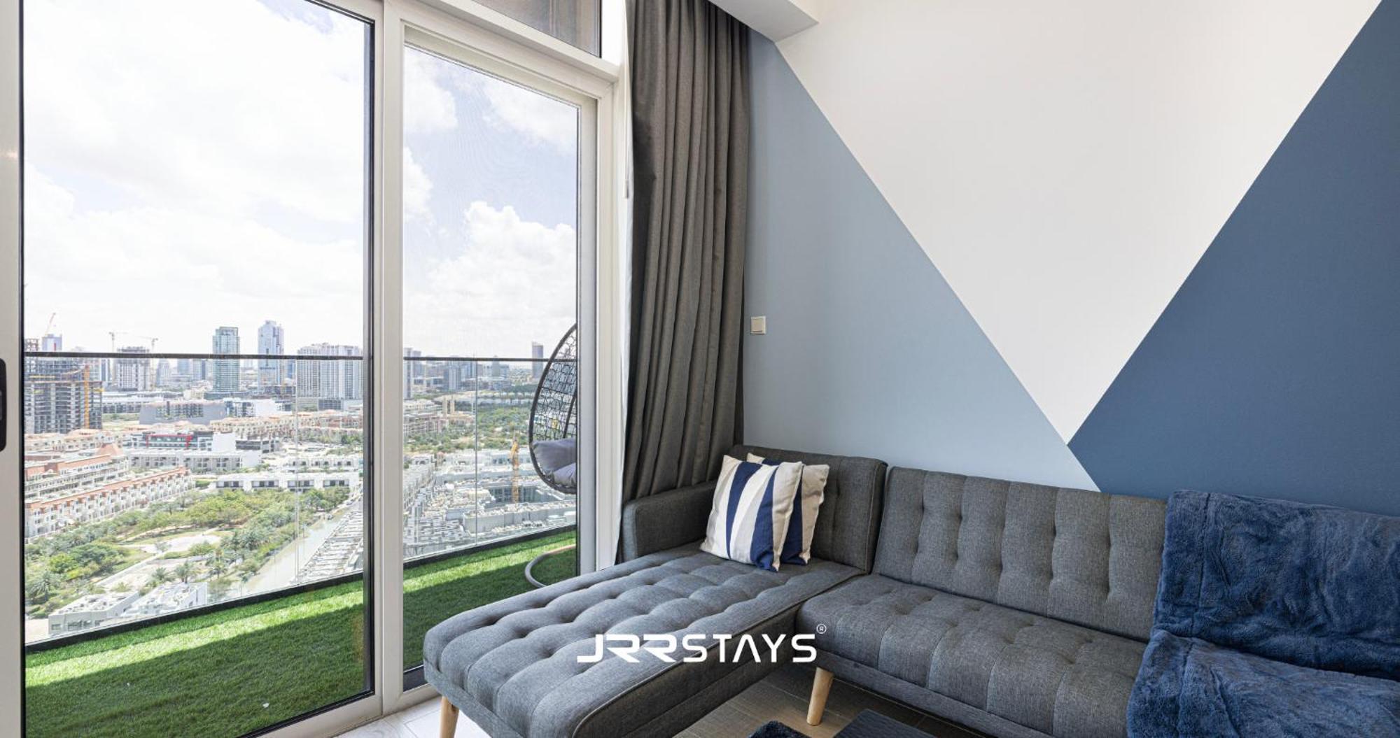 Apartment Upgraded 1br In Bloom Tower B - Jvc Dubai