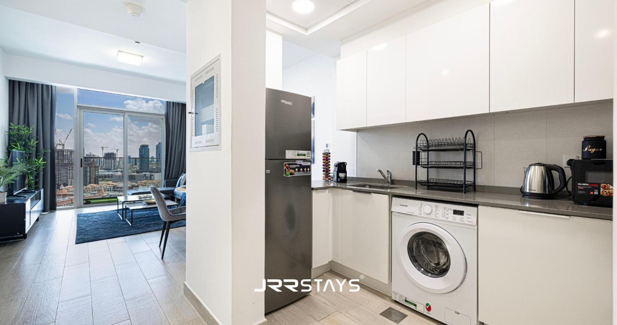 Apartment Upgraded 1br In Bloom Tower B - Jvc Dubai