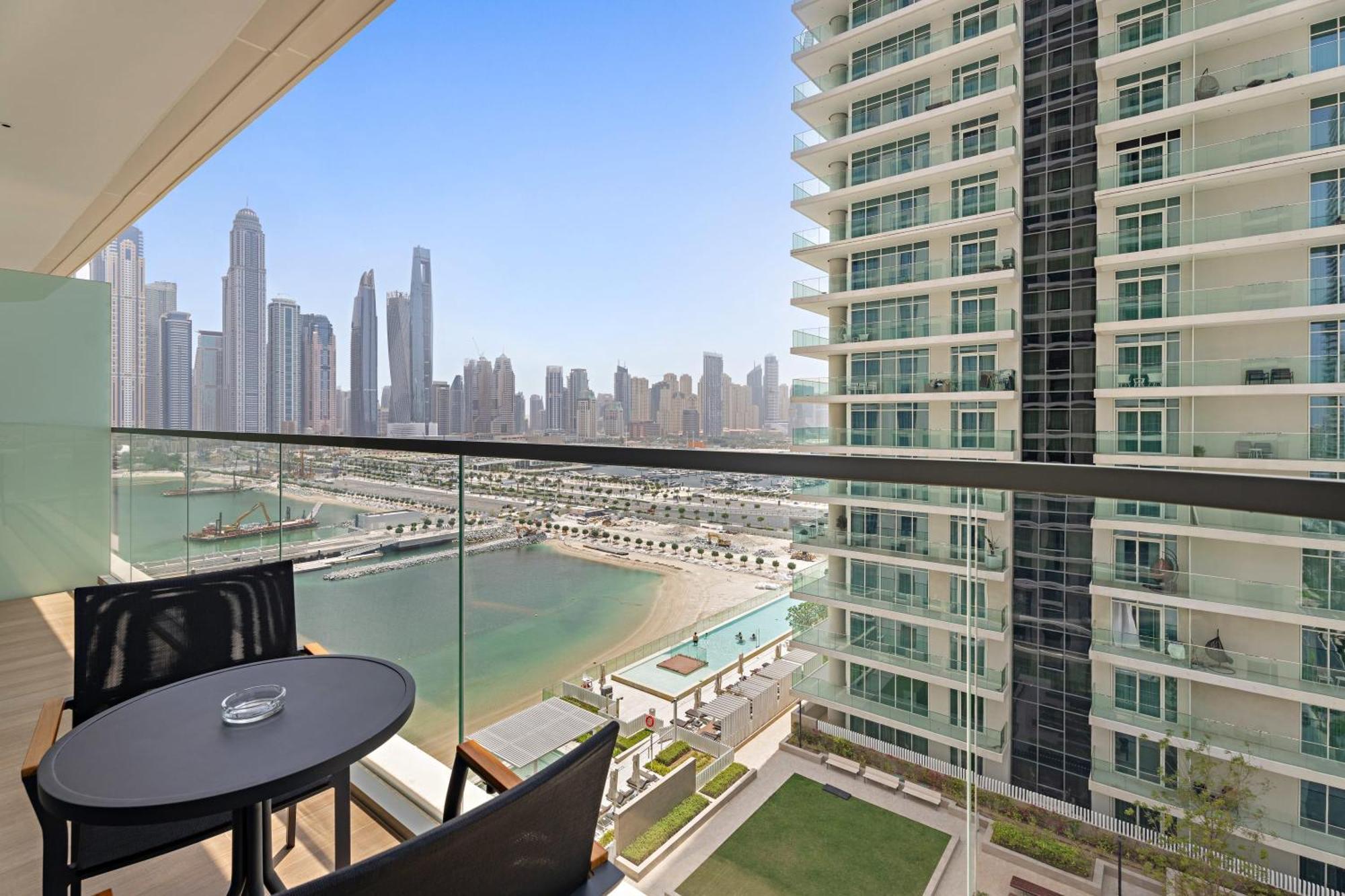 Silkhaus Sea & Palm View 1bdr In Marina Vista Apartment *
