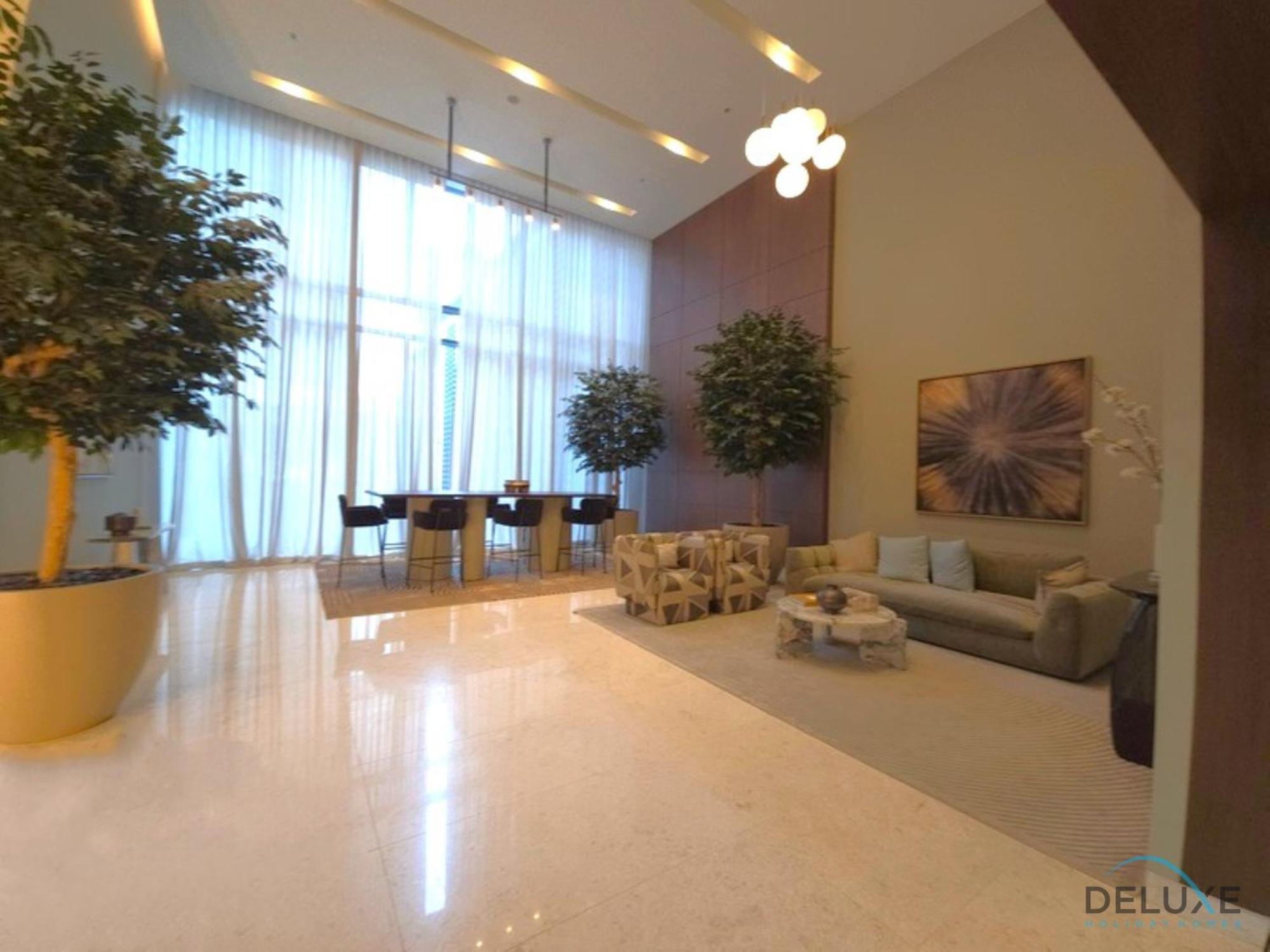 Charming 1br In Creek Edge Tower 1, Creek Harbor By Deluxe Homes Dubai