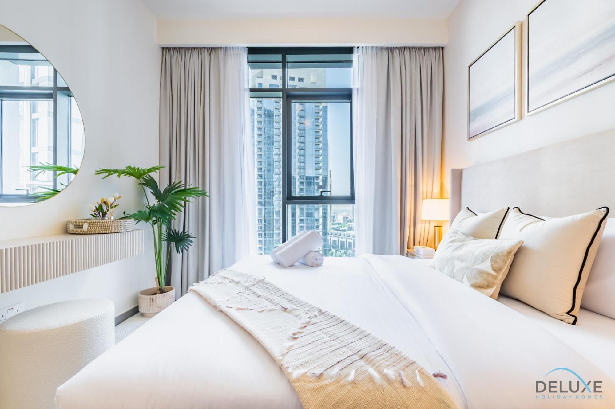 Apartment Charming 1br In Creek Edge Tower 1, Creek Harbor By Deluxe Homes Dubai