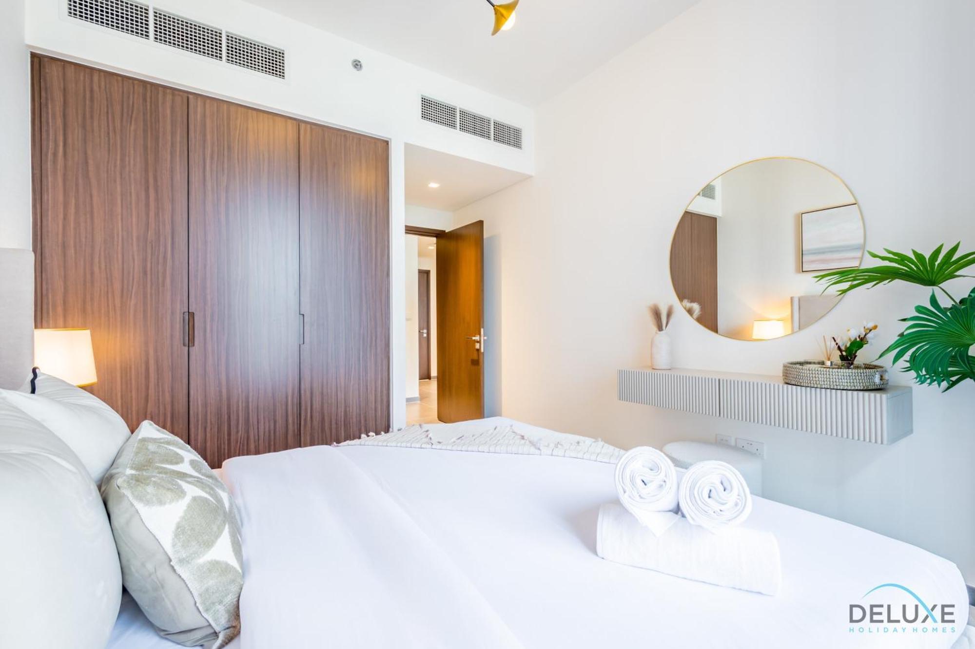 Charming 1br In Creek Edge Tower 1, Creek Harbor By Deluxe Homes * Dubai