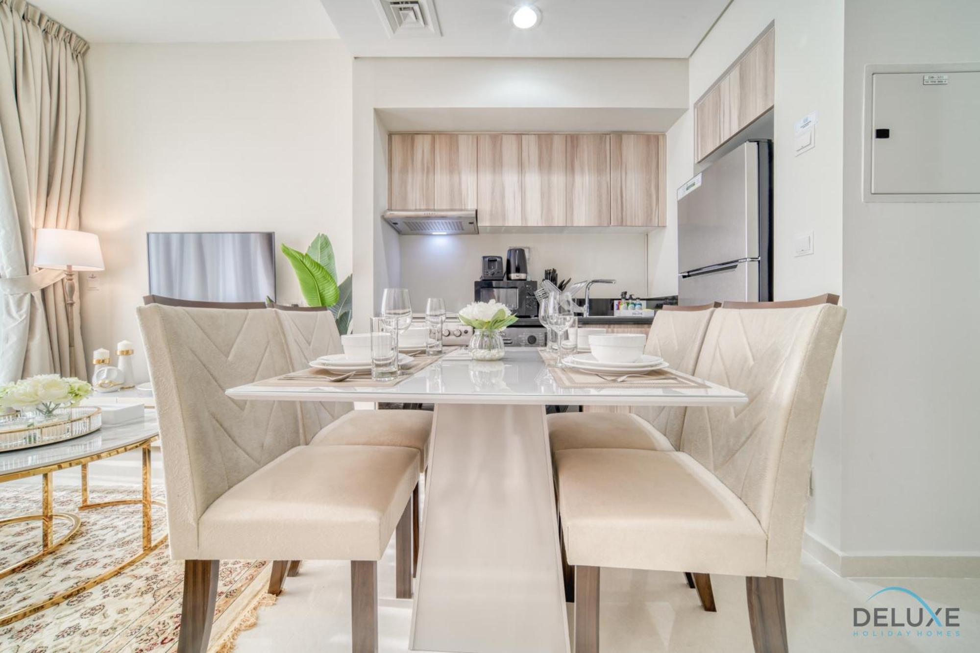 Apartment Peaceful 1br At Golf A Damac Hills By Deluxe Homes Dubai