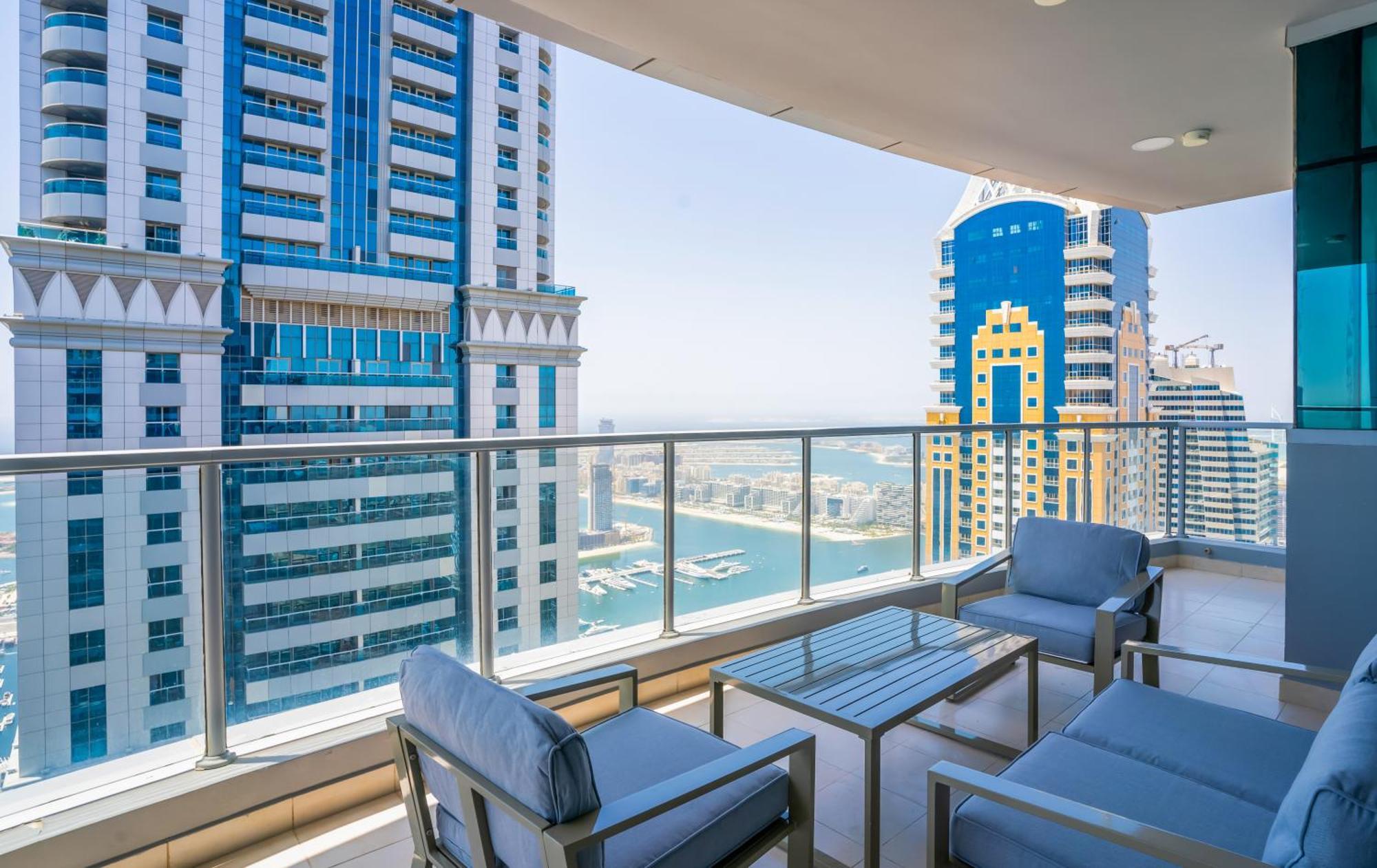 Homesgetaway - Luxurious Duplex Penthouse 3br Plus Maids At Heart Of Marina Dubai