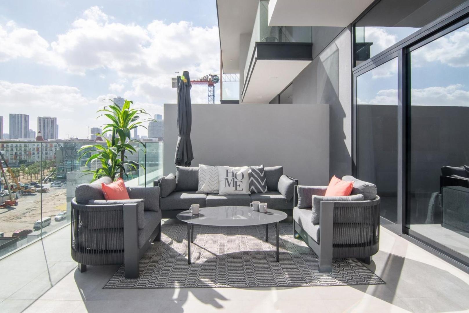 Apartment Guestready - Grey Pearl With Big Balcony Dubai
