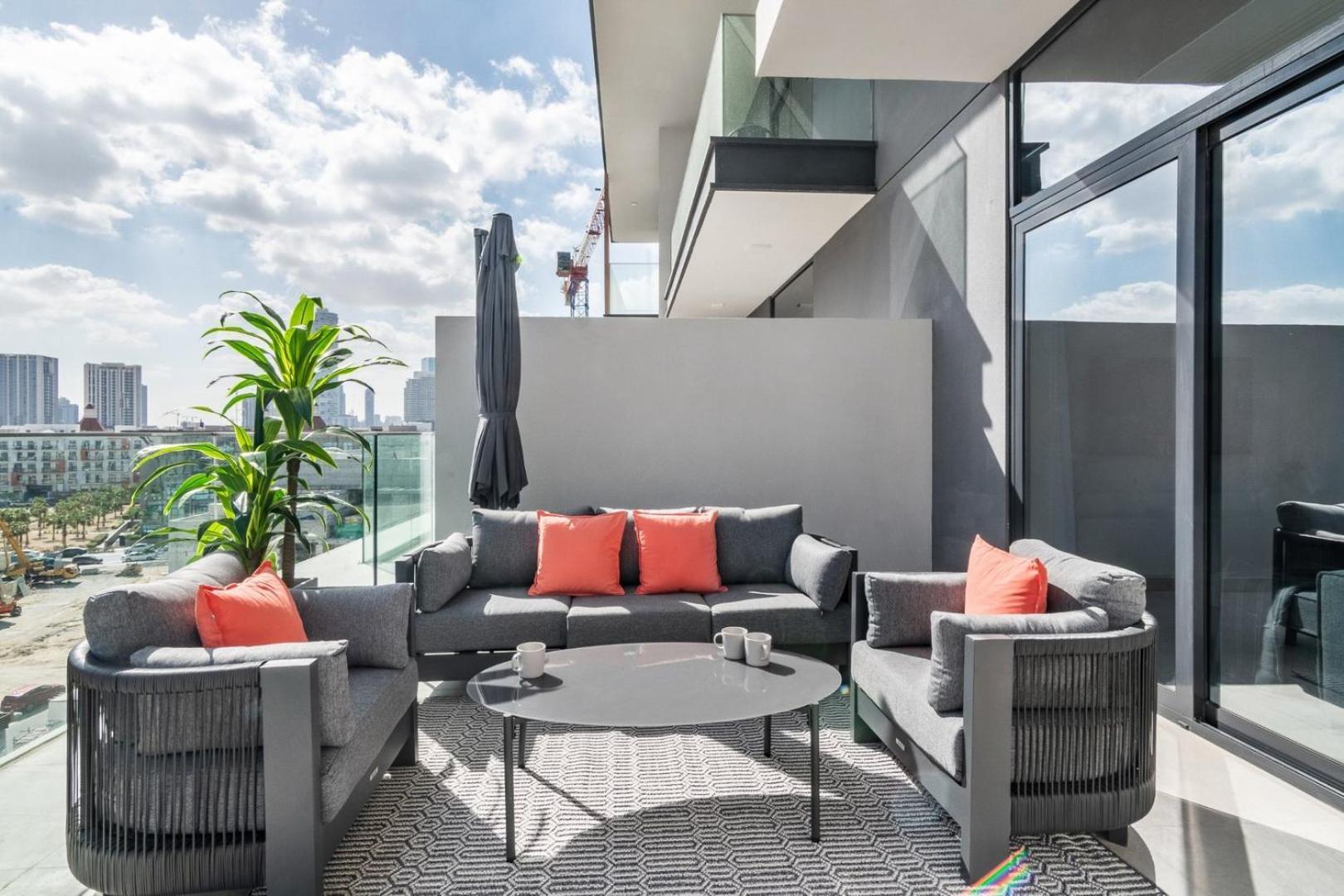 Apartment Guestready - Grey Pearl With Big Balcony Dubai