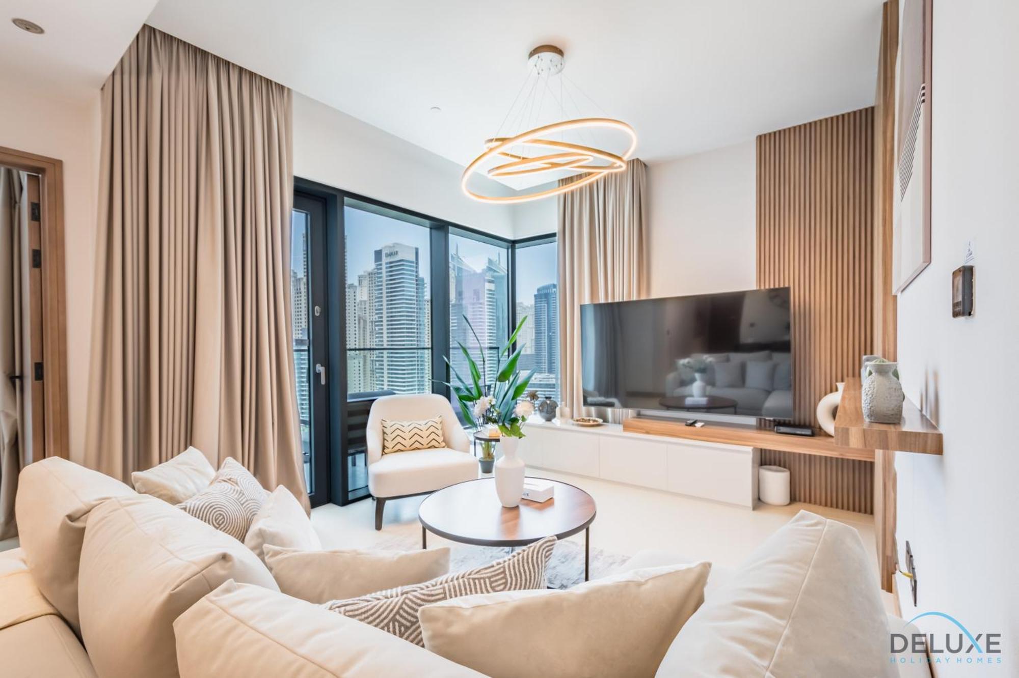 Chic 1br In Vida Residences Marina By Deluxe Homes * Dubai