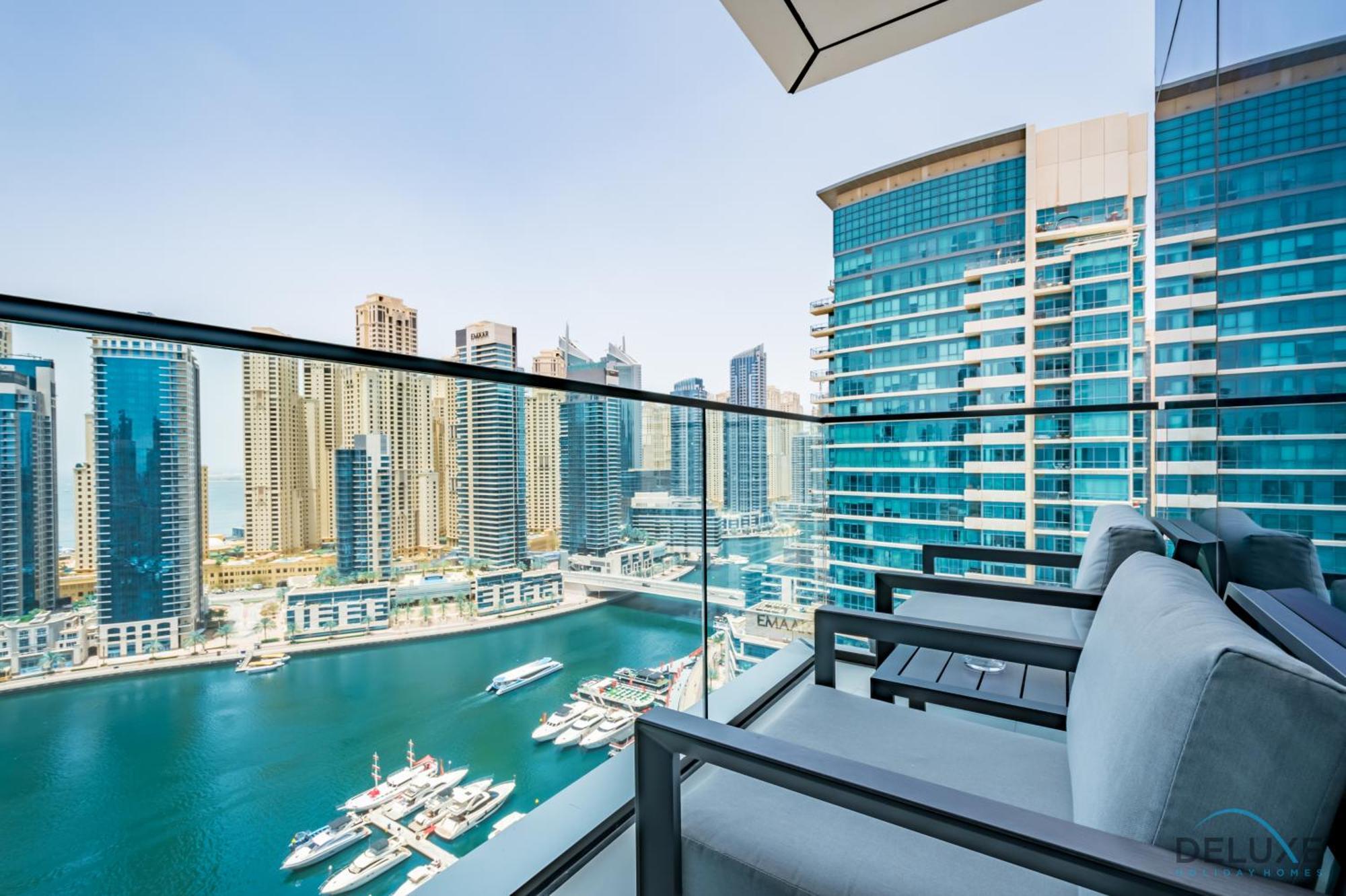 Chic 1br In Vida Residences Marina By Deluxe Homes * Dubai