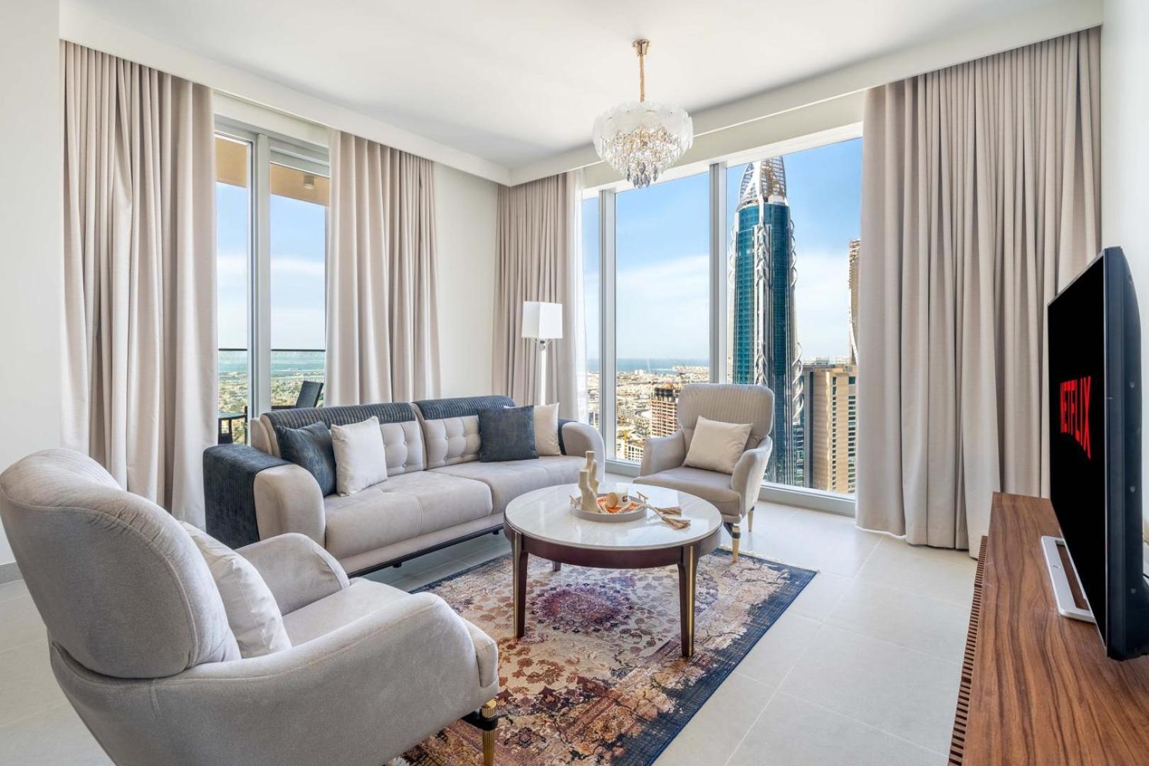 Guestready - Downtown Bliss With Seaview Apartment Dubai