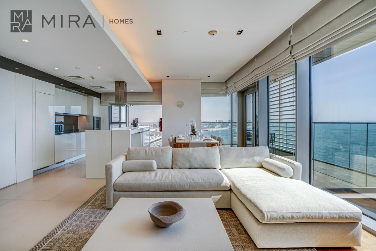 Mira Homes - Lovely 3 Bedroom In Bluewaters With Sea View Dubai