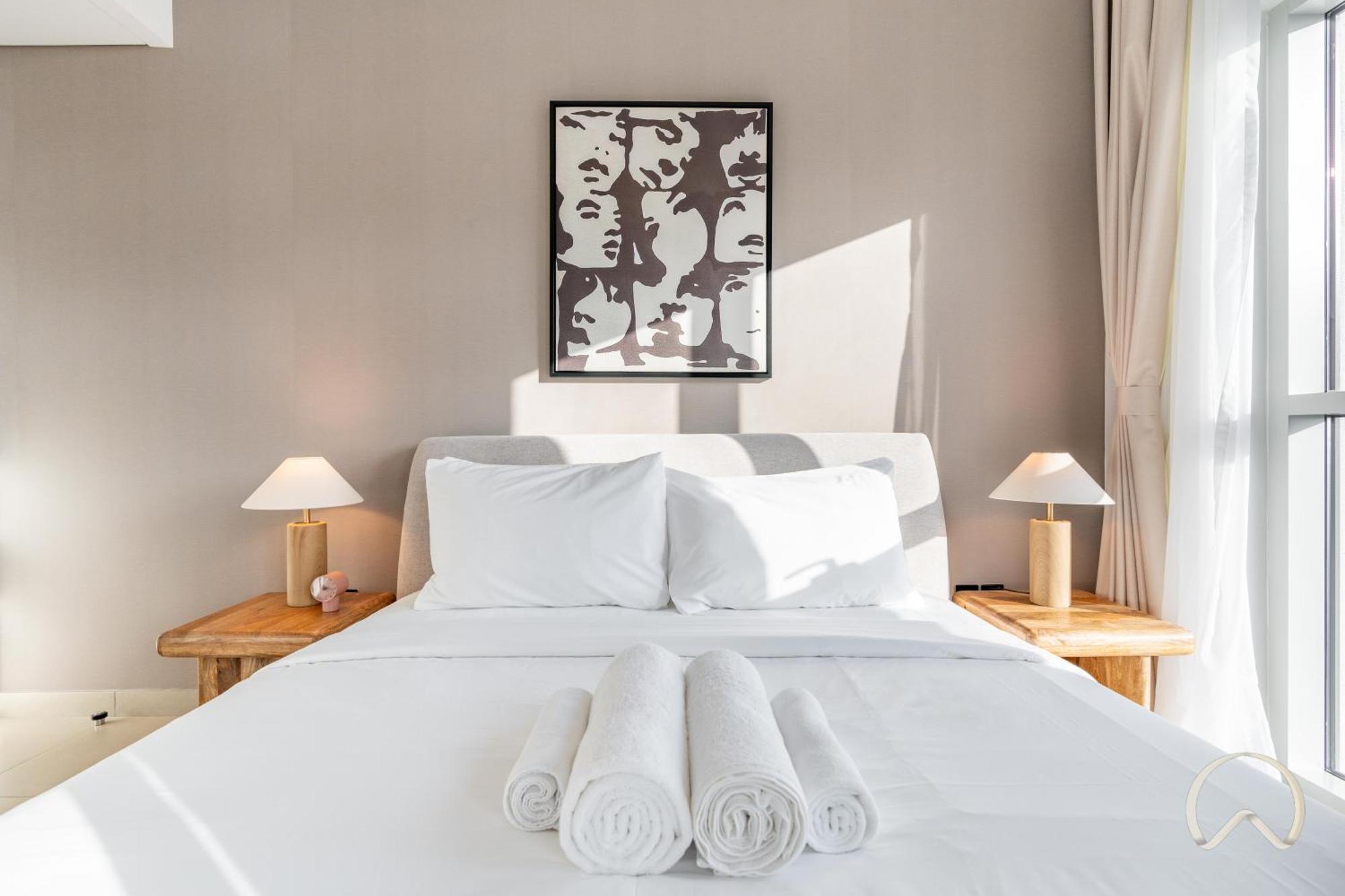 Oraya - Stylish 2br In Socio Tower 2 With Pool View