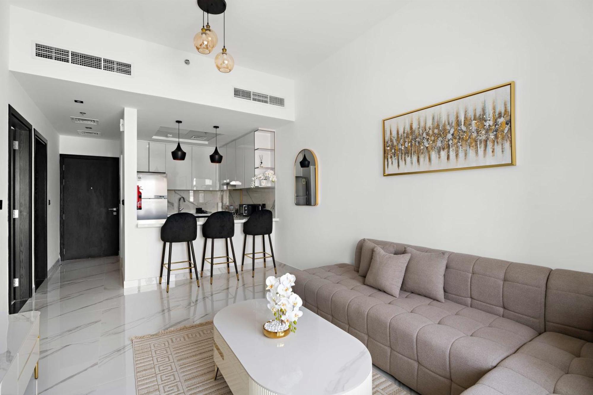 Apartment Charming 1bedroom With Pool And Gym In Arjan *