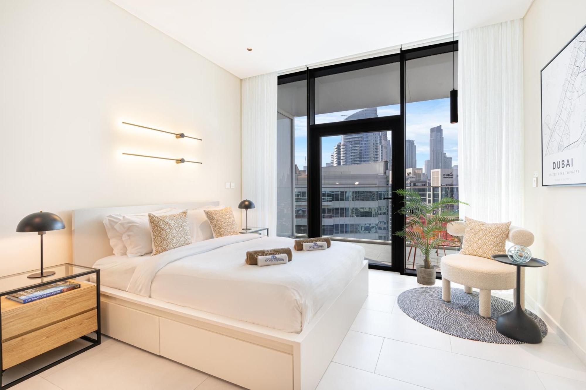 Apartment Upgraded With Prime Burj Khalifa Views *