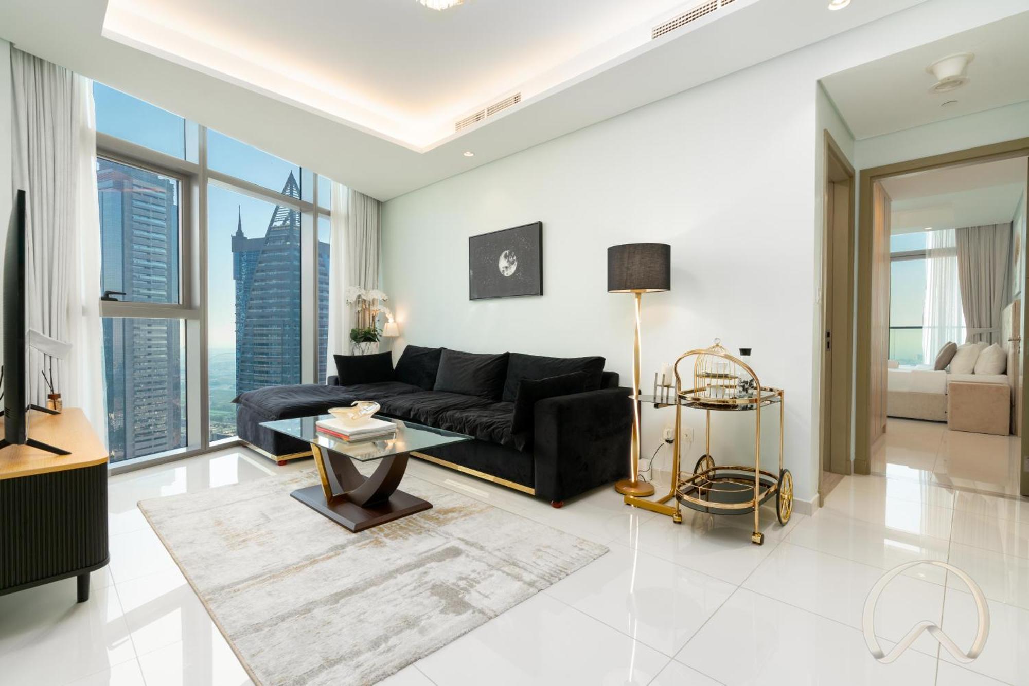 Oraya - Paramount Midtown Luxurious 2br With Sea View *